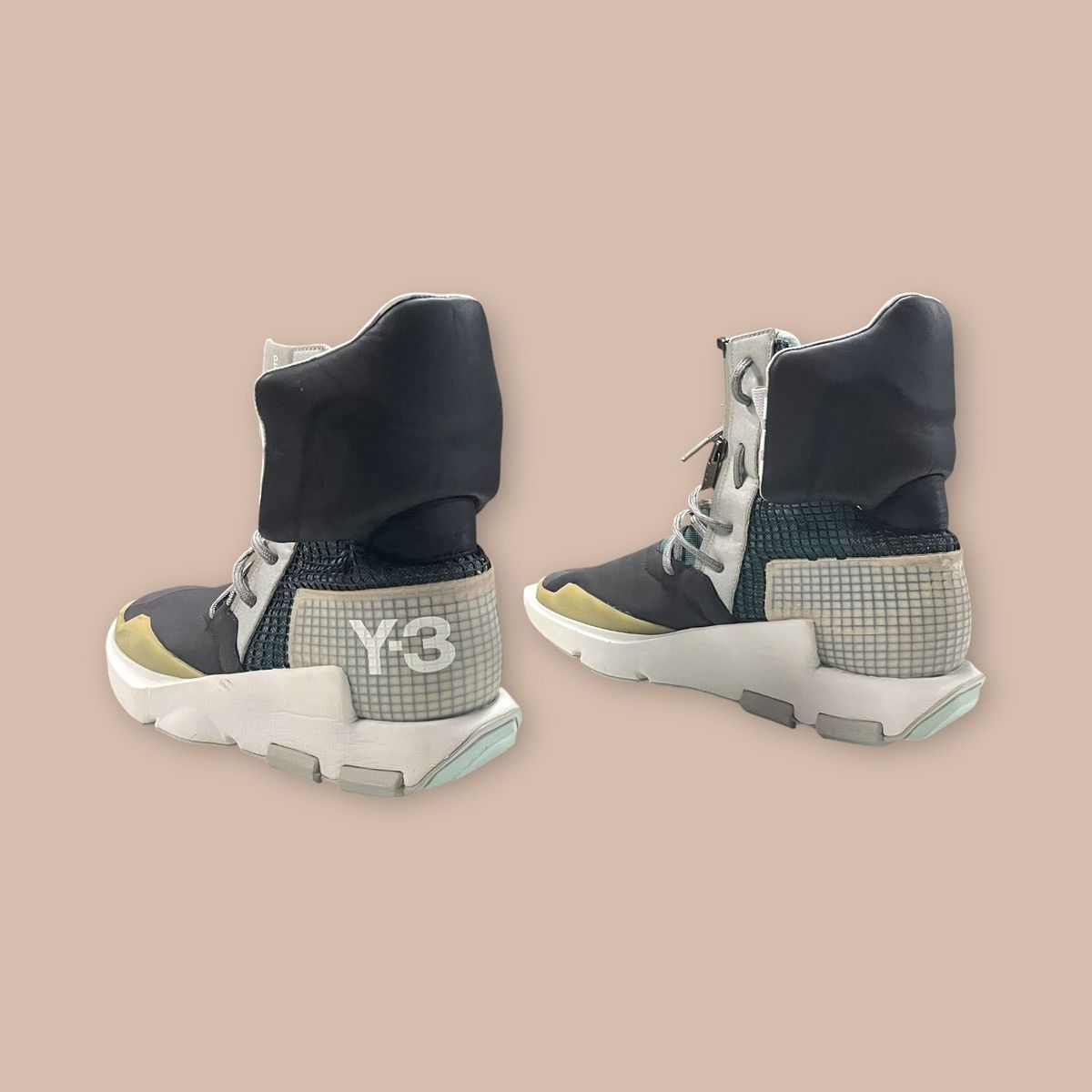 Adidas × Y's Adidas Y-3 Noci High Size US 7.5 / EU 40-41 - 3 Thumbnail