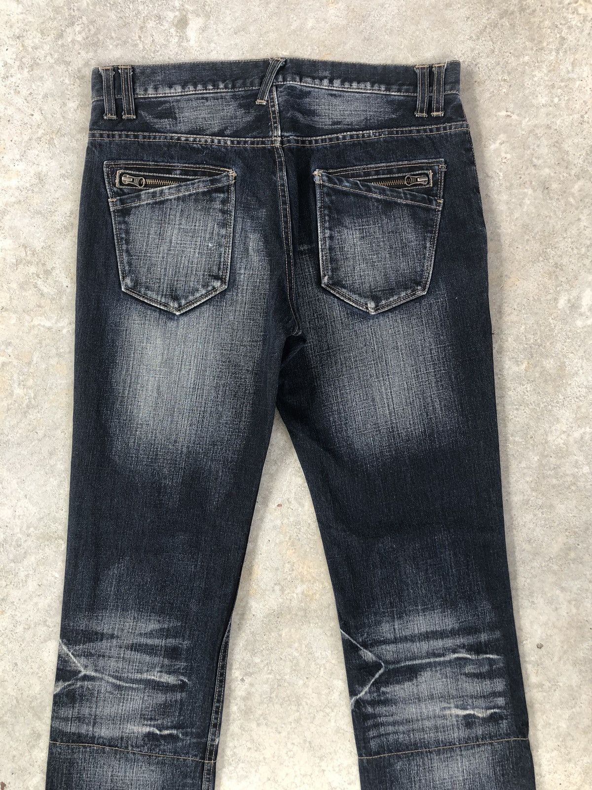 PPFM PPFM Distressed Jeans Size US 33 - 8 Thumbnail