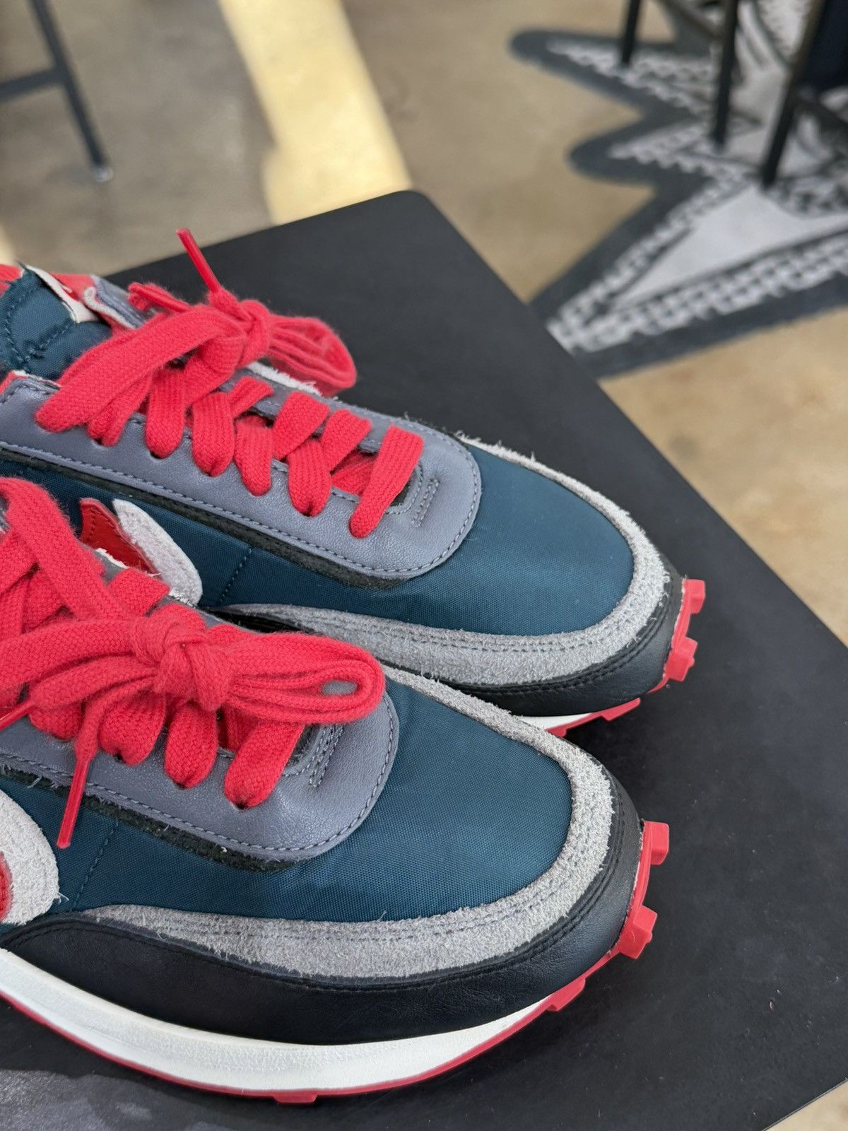 Nike Nike LD Sacai Undercover Waffle University Red Size 9.5 Size US 9.5 / EU 42-43 - 8 Thumbnail