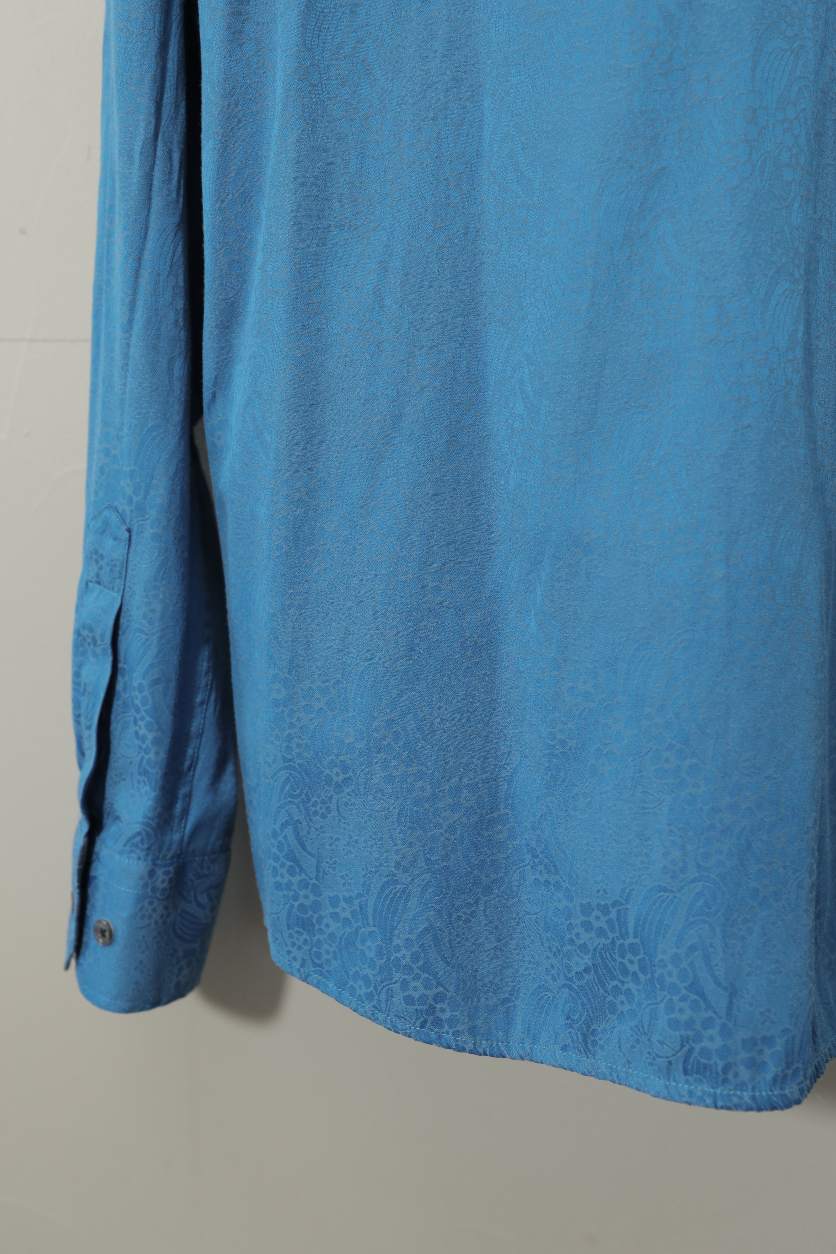 Other Barabas Button Down Blue Subtle Funky Pattern Shirt (XL) Size US XL / EU 56 / 4 - 6 Thumbnail