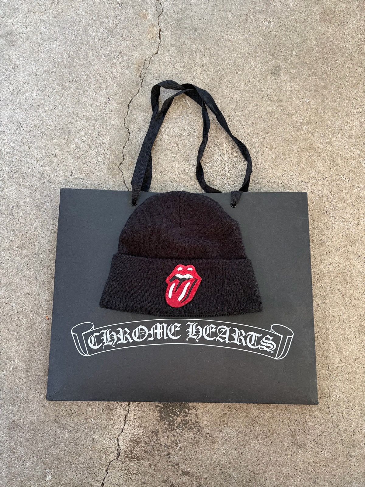 Chrome Hearts Chrome Hearts Rolling Stones Beanie Size ONE SIZE - 1 Thumbnail