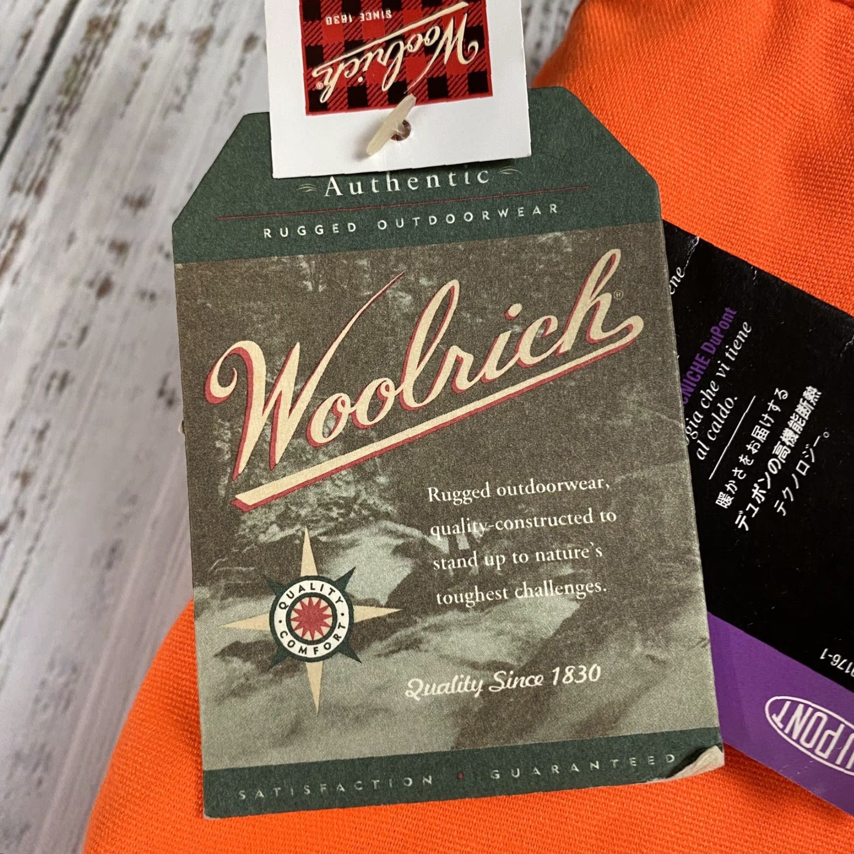 Vintage VINTAGE Woolrich TherMoLoFt Insulated Hunting Pants Jogger Blaze Orange XL 42 32in Inseam Mens Rubber/Waterproof Windproof NWT Size US 42 / EU 58 - 4 Thumbnail