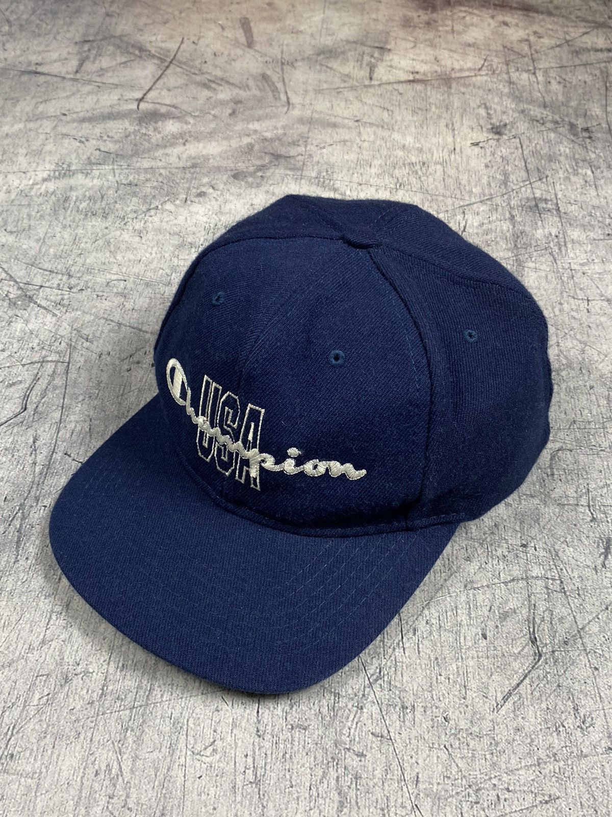 Champion × Vintage Rare Vintage Champion USA Wool Cap Size ONE SIZE - 3 Thumbnail
