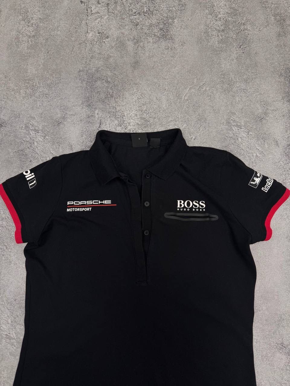 Hugo Boss Hugo Boss Porsche Motorsport Women's Polo Shirt Black Color Size S / US 4 / IT 40 - 2 Thumbnail