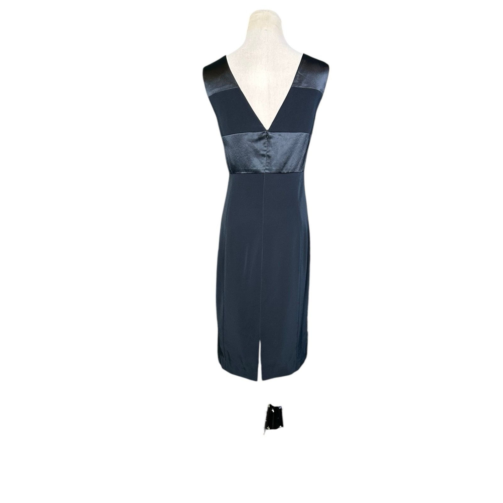 Jones New York JONES NEW YORK black sheath cocktail dress size 10 Size L / US 10 / IT 46 - 10 Thumbnail