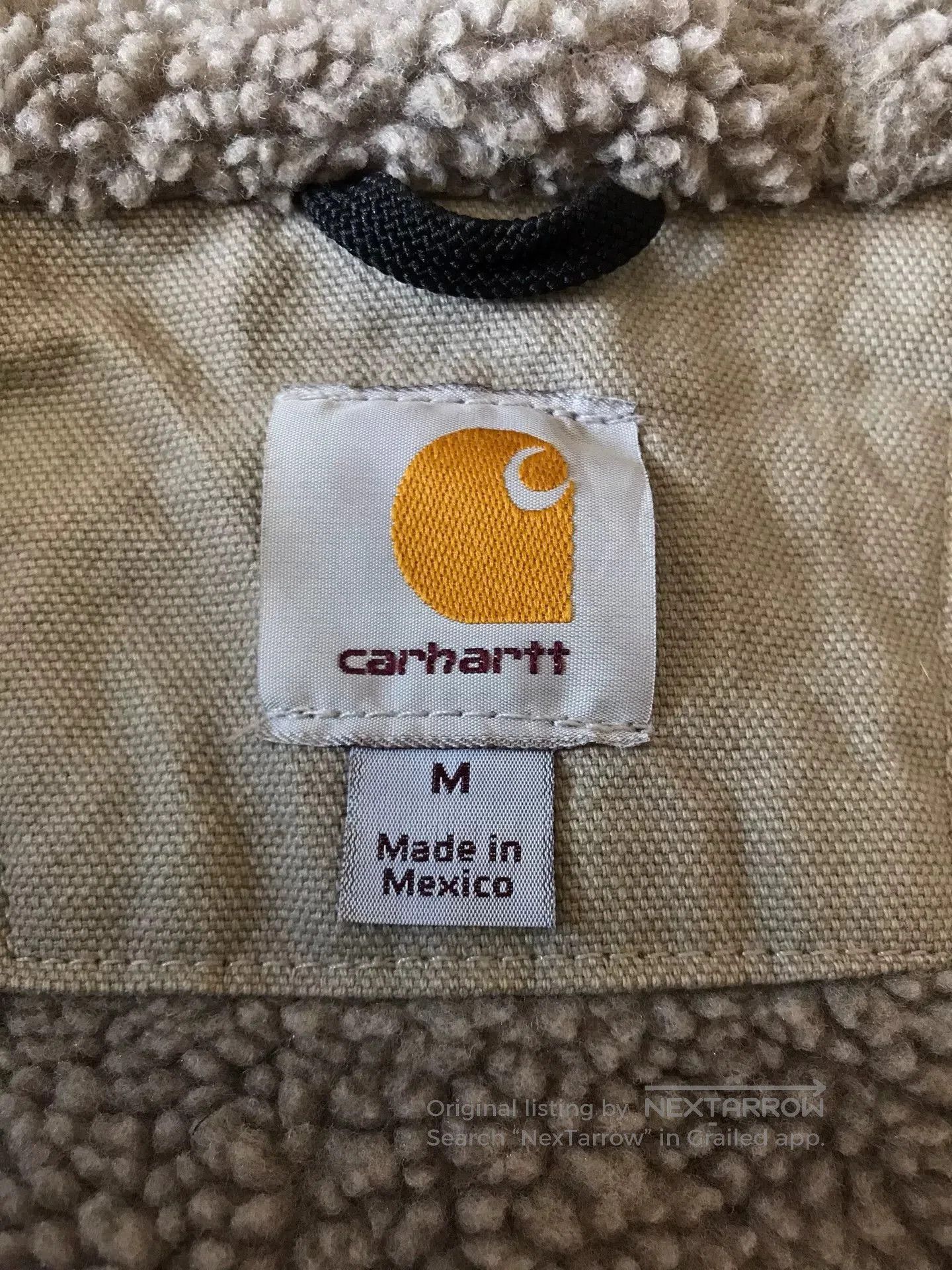 Carhartt Carhartt J284 Washed Canvas Hooded Jacket. Size US M / EU 48-50 / 2 - 8 Thumbnail