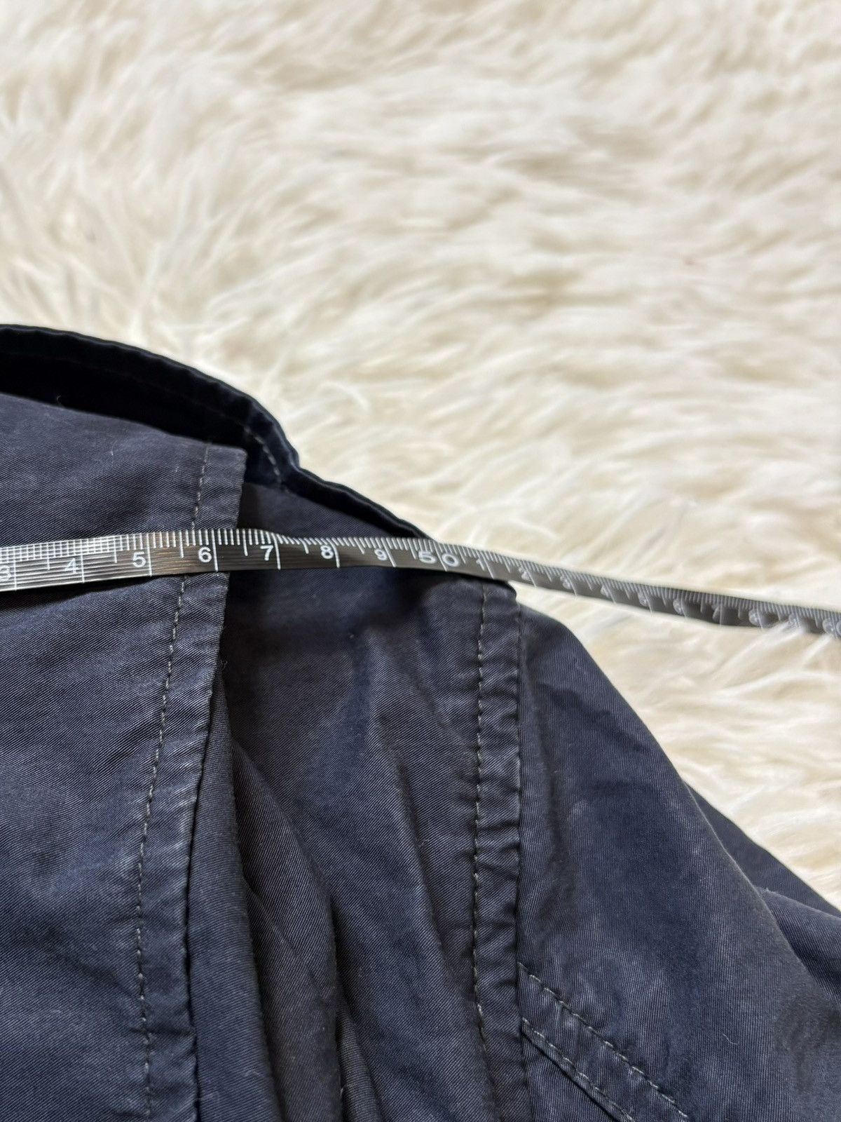 Polo Ralph Lauren Navy Military Safari Jacket Ralph Lauren Men’s M – Vintage Size US M / EU 48-50 / 2 - 14 Thumbnail