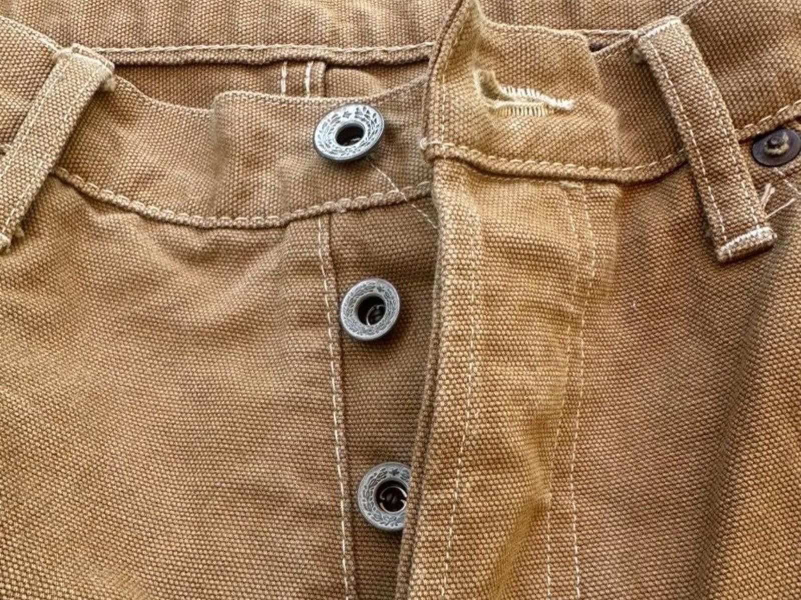The Hill-Side The Hill-Side Jeans - Japanese Selvedge Duck Canvas Denim Size US 31 - 5 Thumbnail
