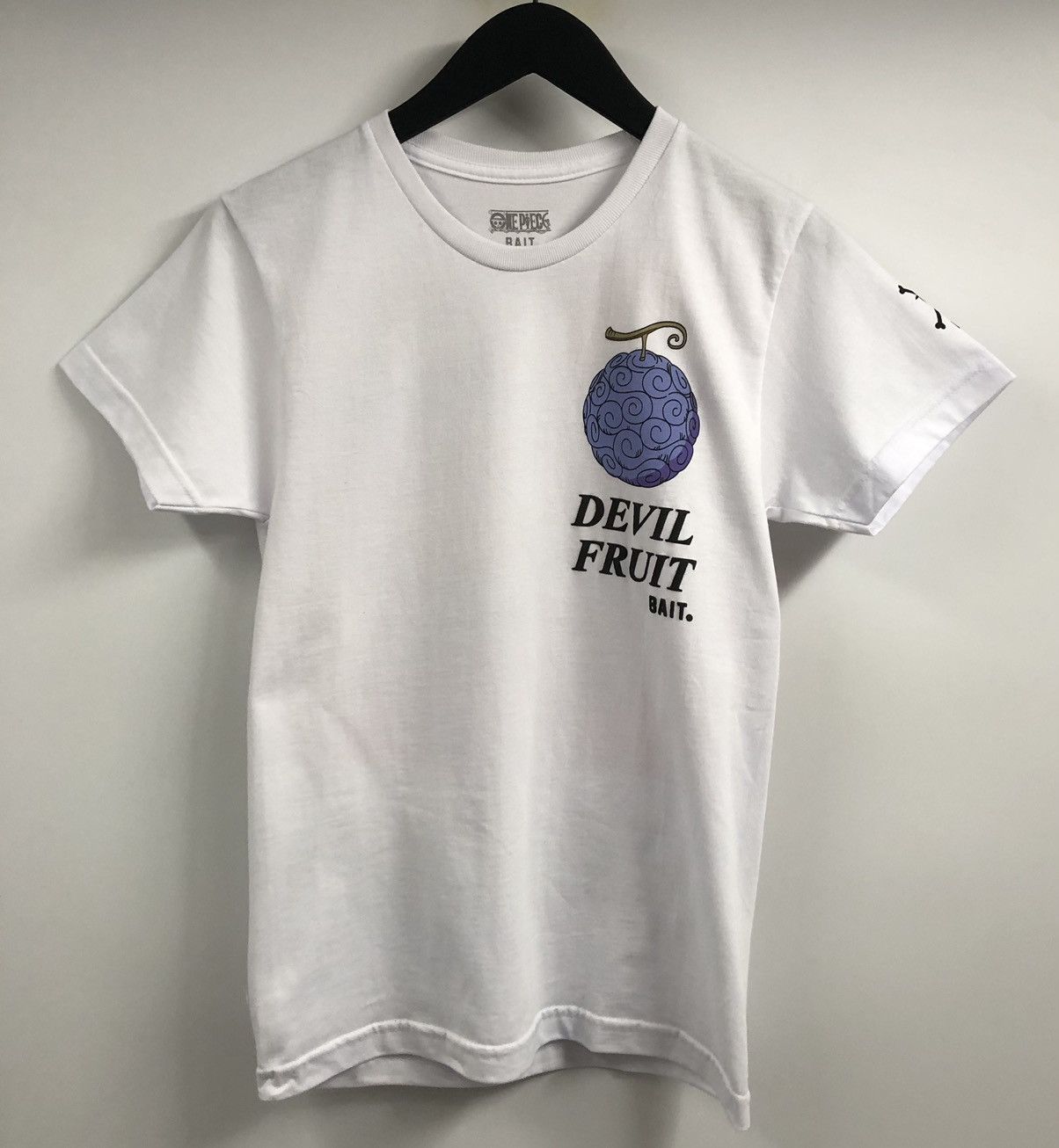 One Piece Bait x One Piece Devil Fruit Luffy White T-Shirt XS Size US XS / EU 42 / 0 - 9 Thumbnail