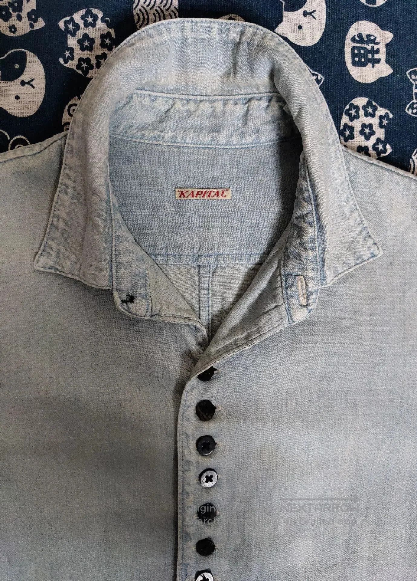 Kapital Kapital Denim Tail Shirt. Size US M / EU 48-50 / 2 - 4 Thumbnail