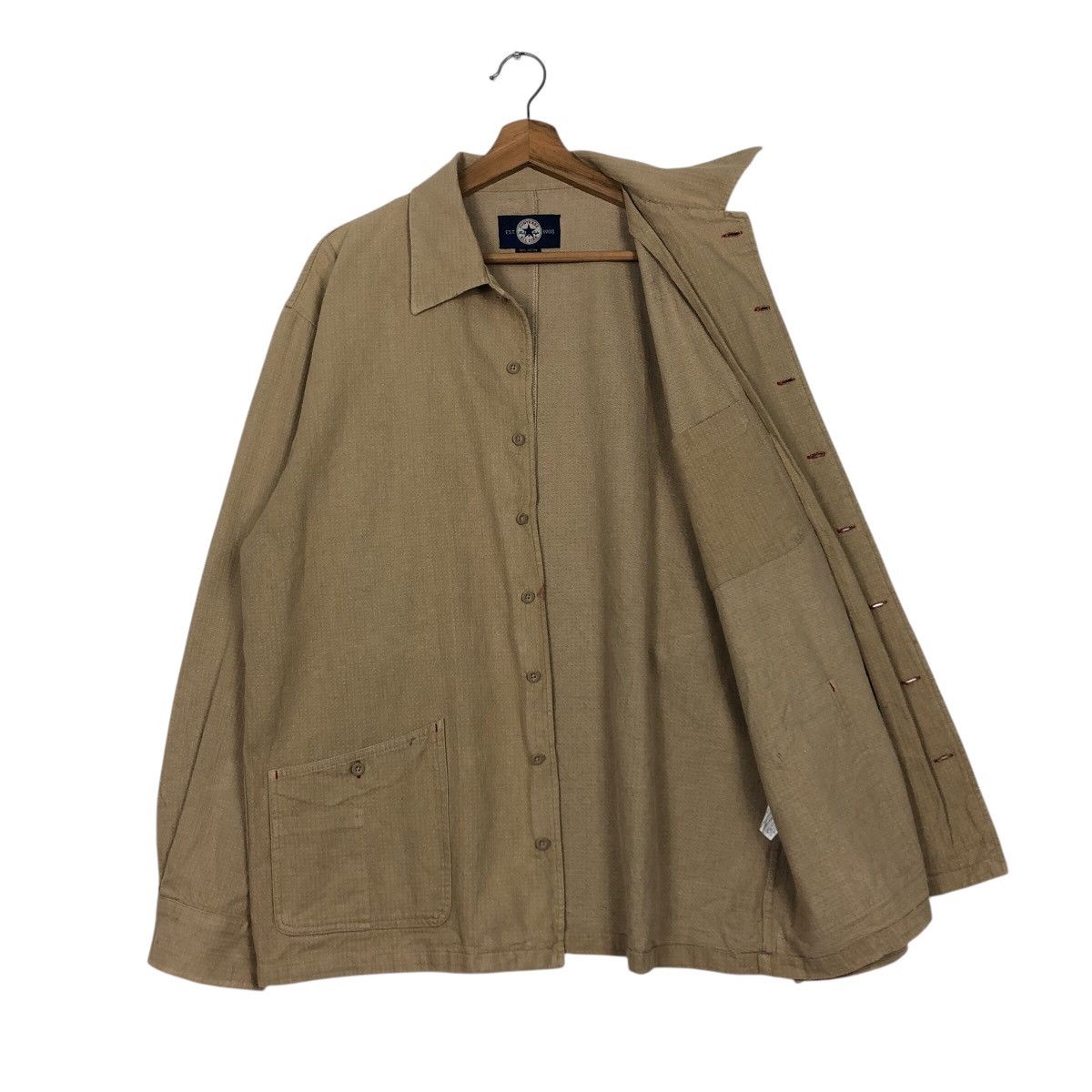 Japanese Brand 📌Vintage Chore Work Jacket Converse All Star Duck Canvas Size US L / EU 52-54 / 3 - 12 Thumbnail