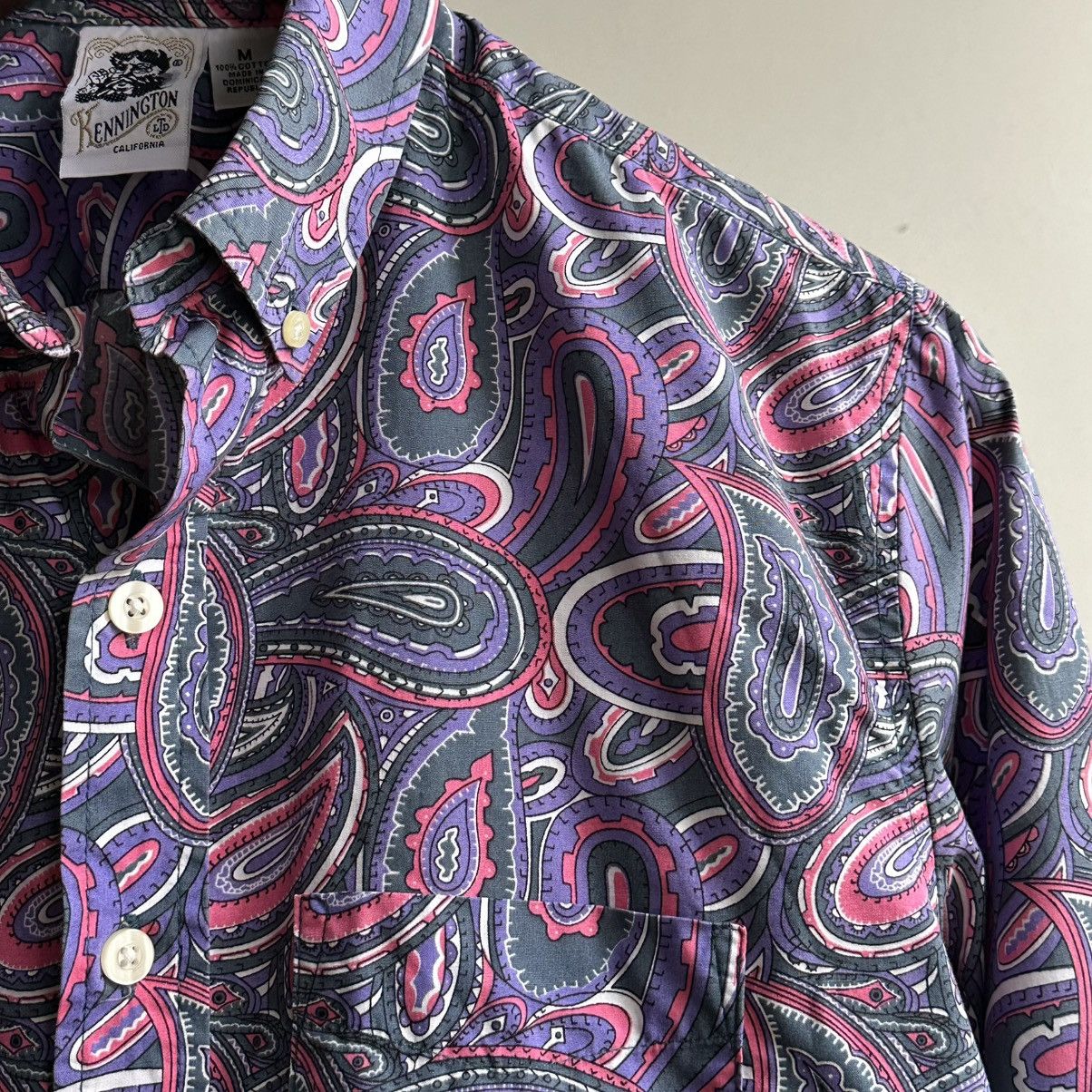 Kennington Ltd. Vintage Kennington Ltd Paisley Print Shirt Size US M / EU 48-50 / 2 - 5 Thumbnail