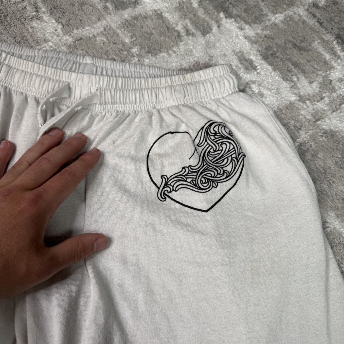 Chrome Hearts Deadly doll patchwork sweatpants Size US 34 / EU 50 - 9 Thumbnail