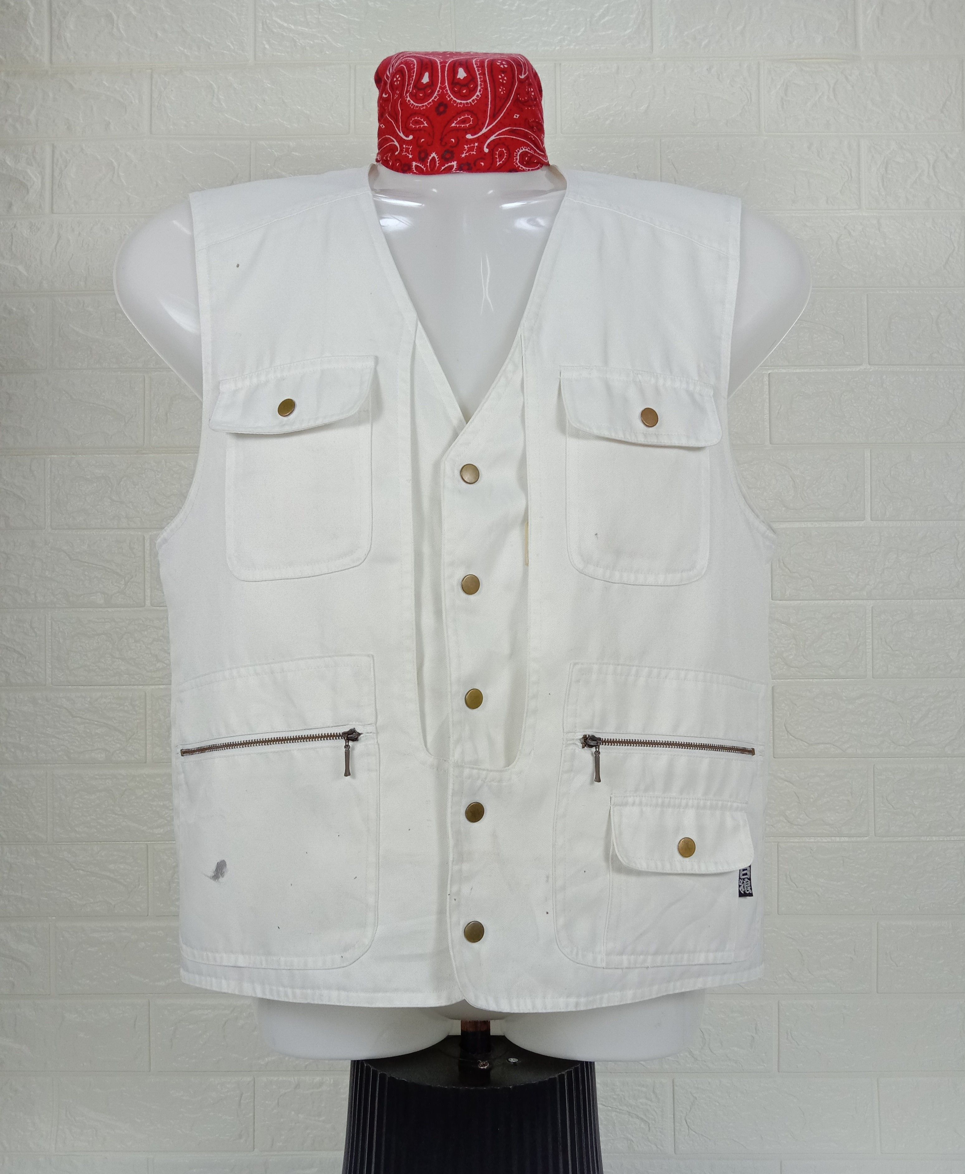 Vintage Working Brand Tactical Utility Multipocket Vest