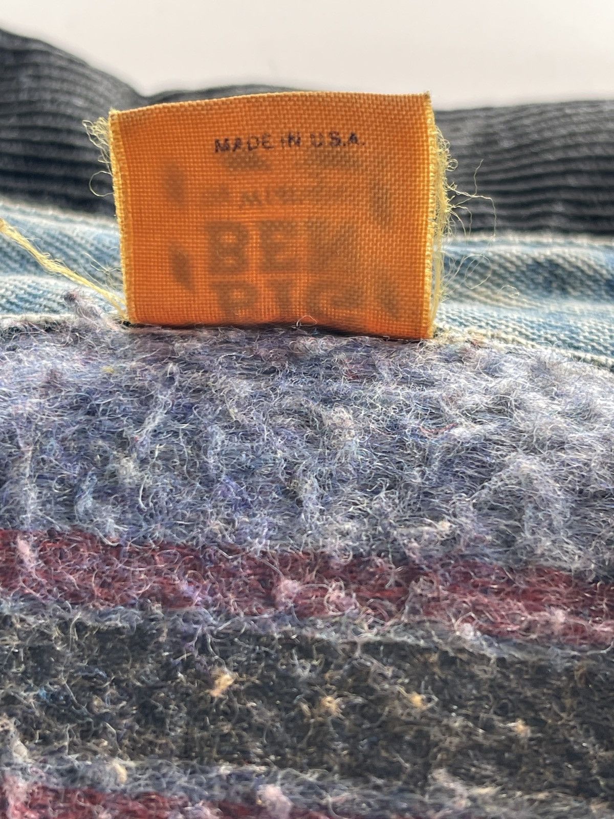 Vintage 70s Big Ben Wrangler Blanket Workwear Denim Size US M / EU 48-50 / 2 - 19 Thumbnail