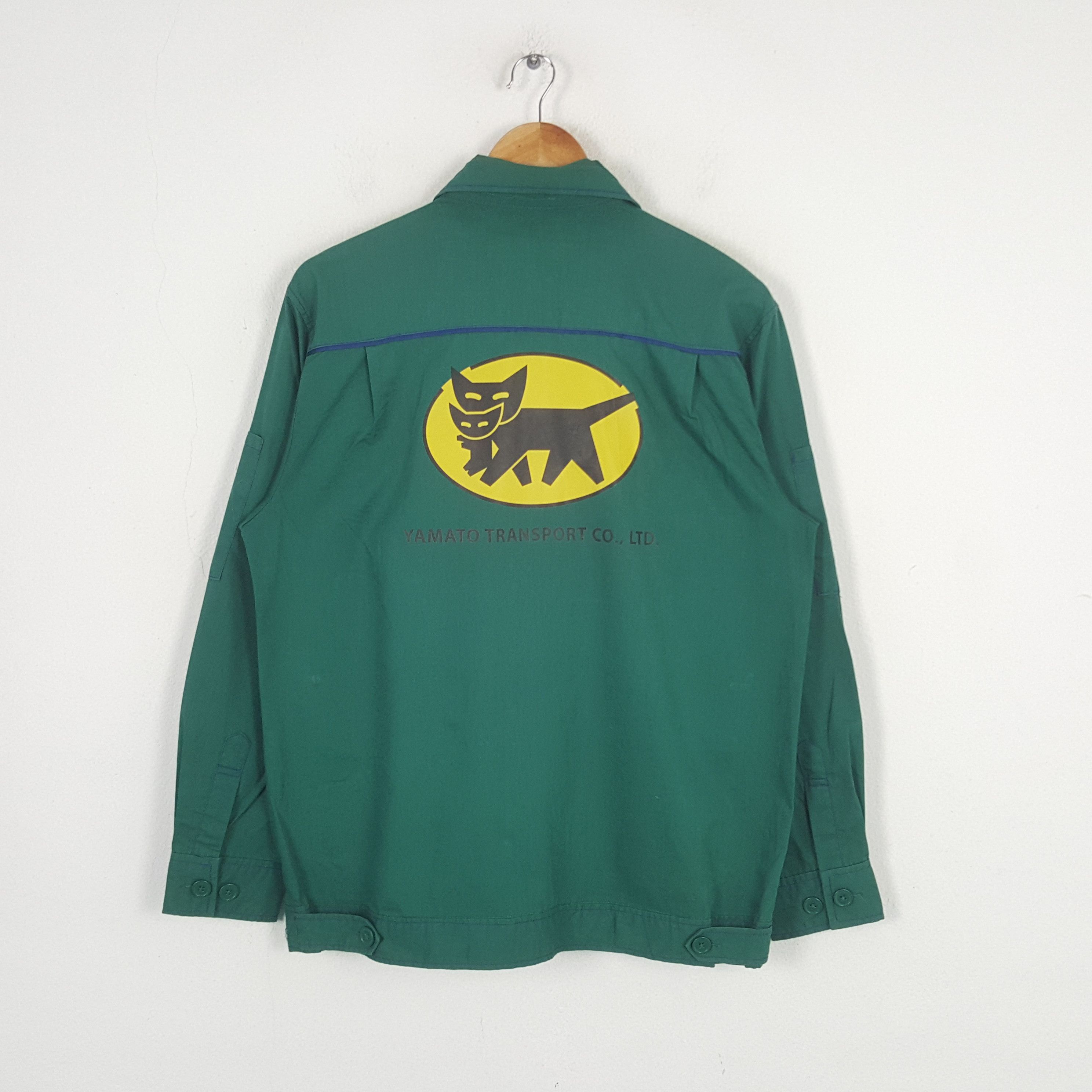 Japanese Brand × Vintage Vintage Yamato Transport Japanese Brand Staff Jacket C286N26 Size US M / EU 48-50 / 2 - 1 Thumbnail