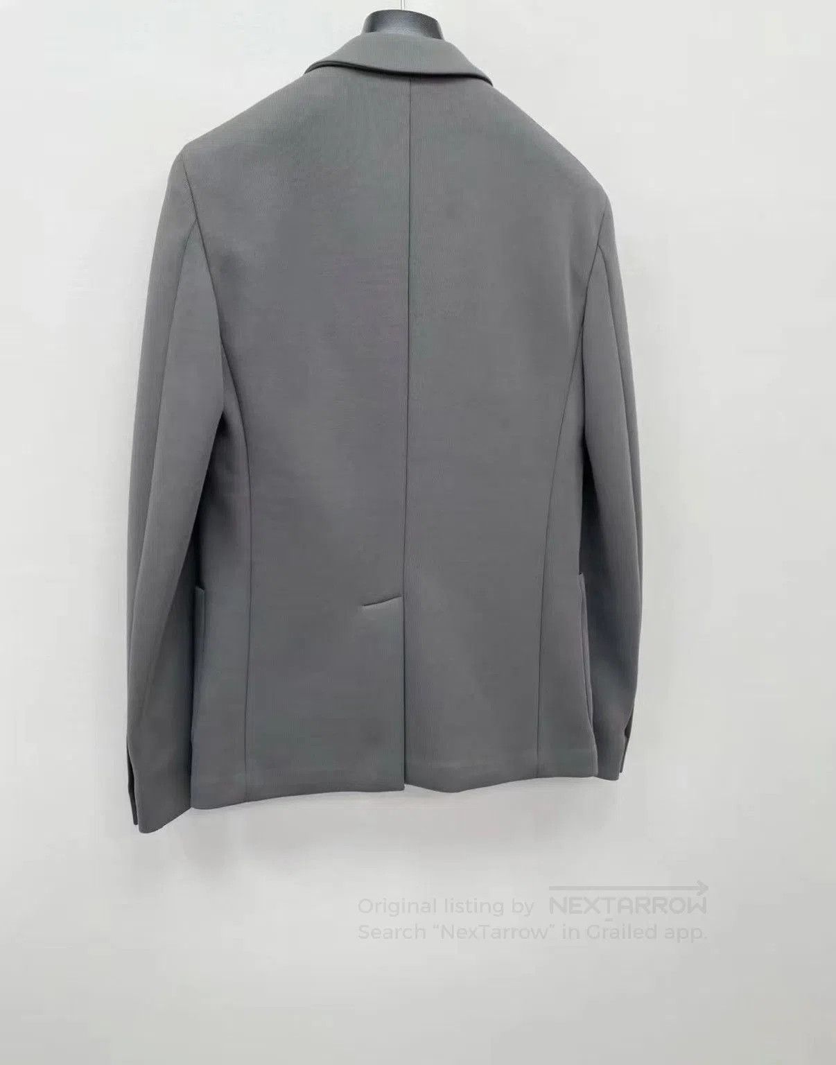 Fendi Gray Embroidered Insect Blazer - Size S. Size US S / EU 44-46 / 1 - 6 Thumbnail