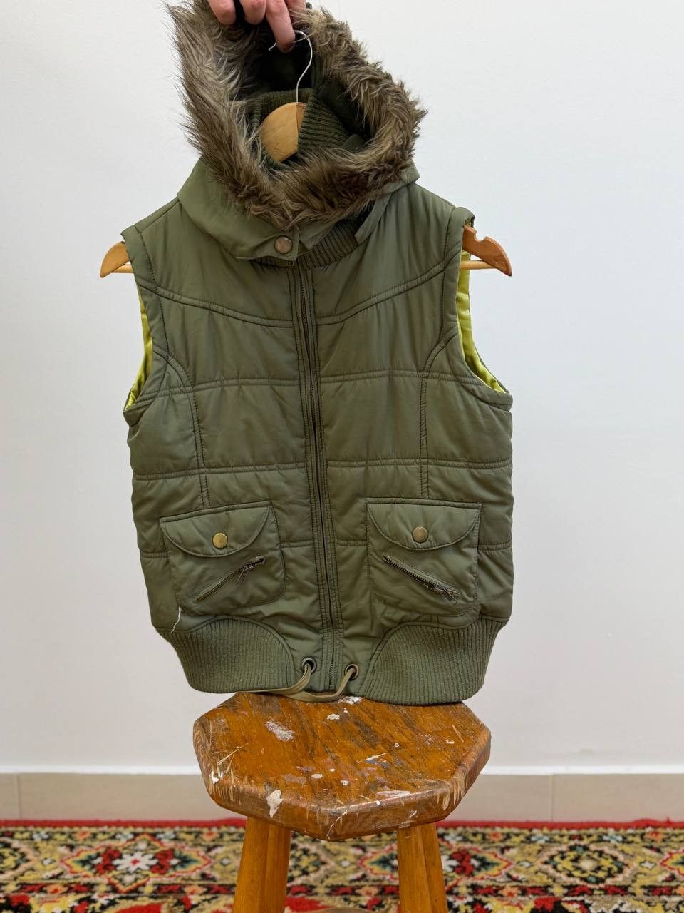 Japanese Brand Avant-Garde Vintage Hysteric Glamour Style Fur Vests Size US S / EU 44-46 / 1 - 2 Thumbnail