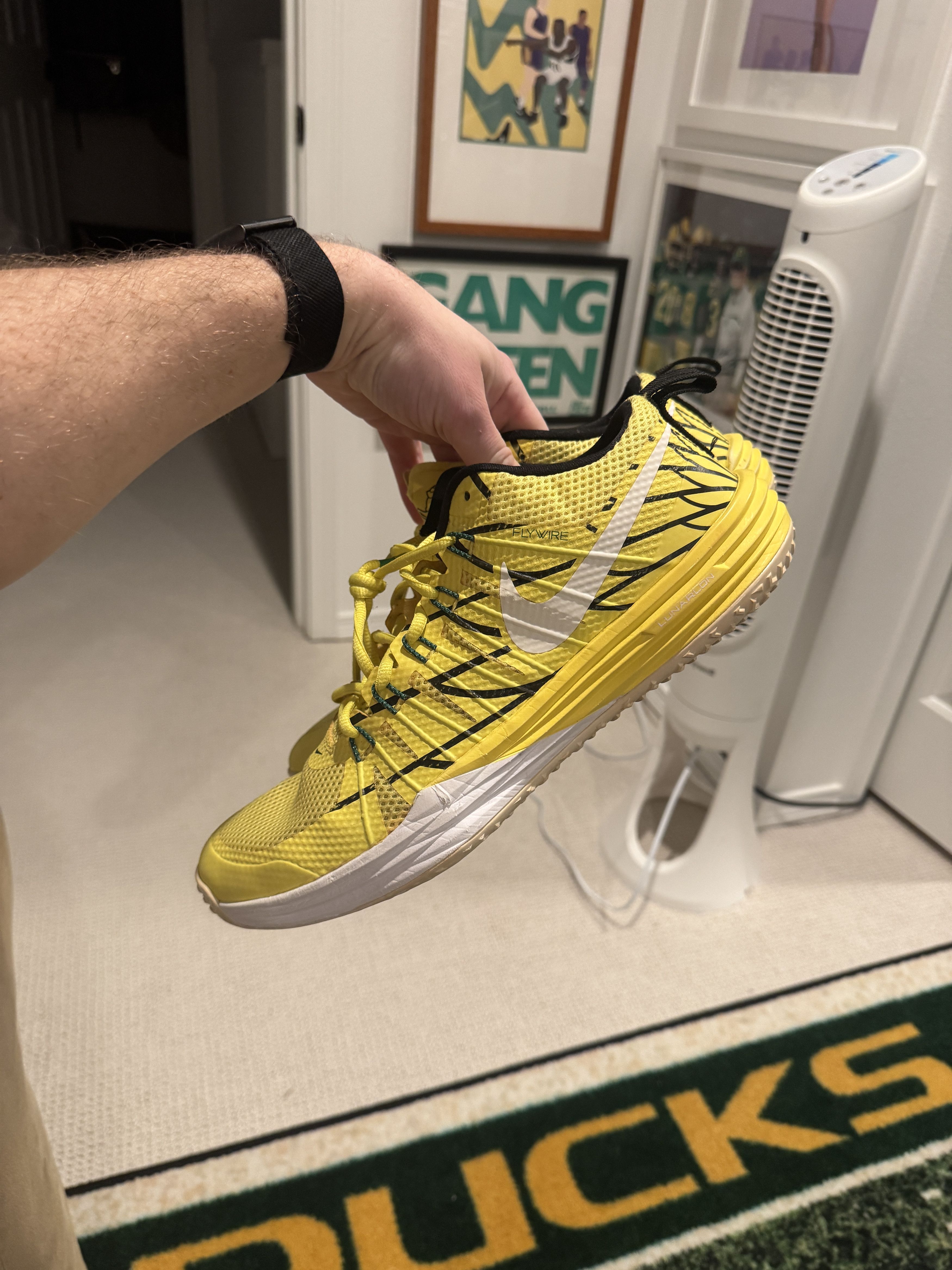 Nike *RARE* Nike Lunar TR1 LE Oregon Ducks size 12 Size US 12 / EU 45 - 5 Thumbnail
