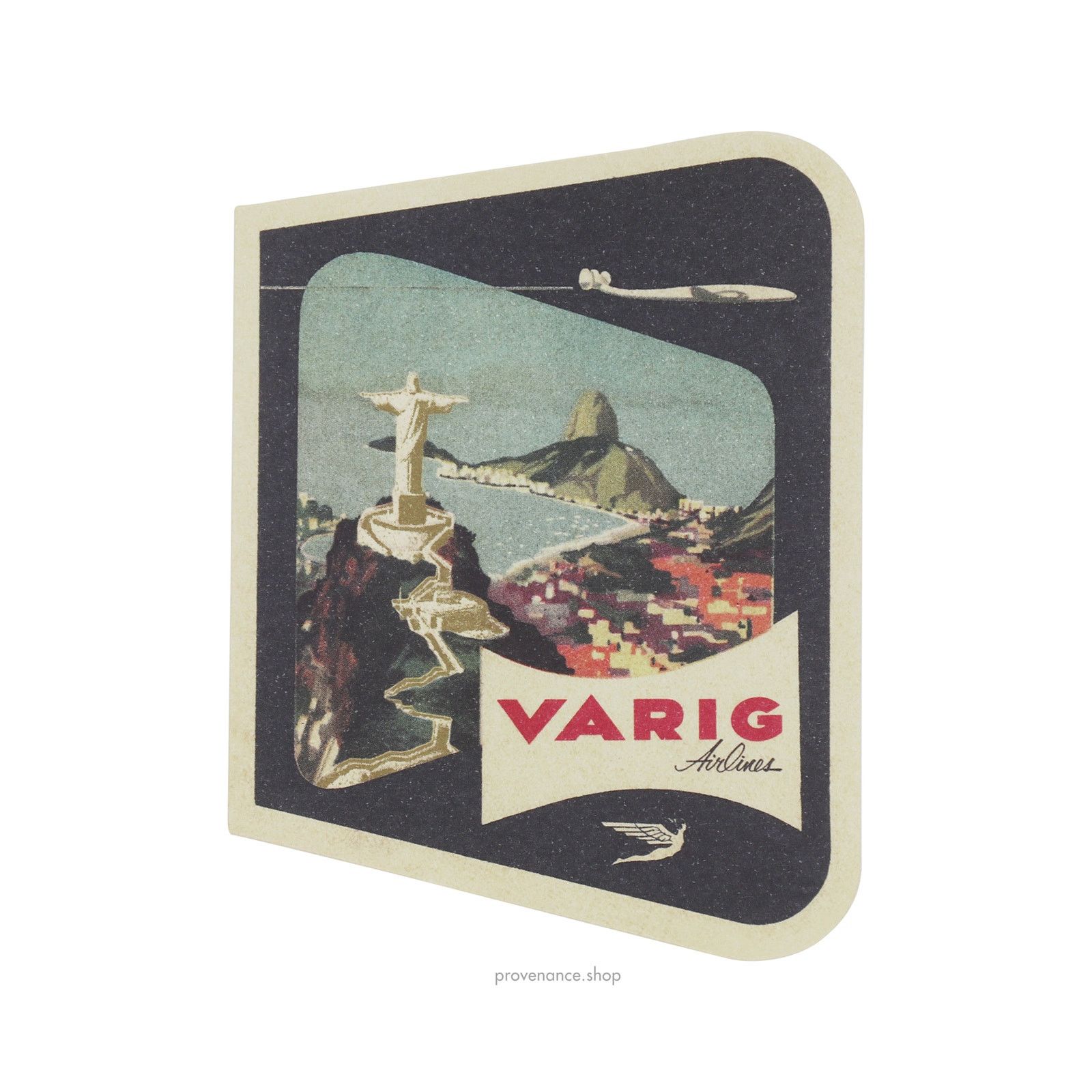 Louis Vuitton 🔴 Louis Vuitton Airline Label Postcard Sticker- VARIG Size ONE SIZE - 1 Thumbnail