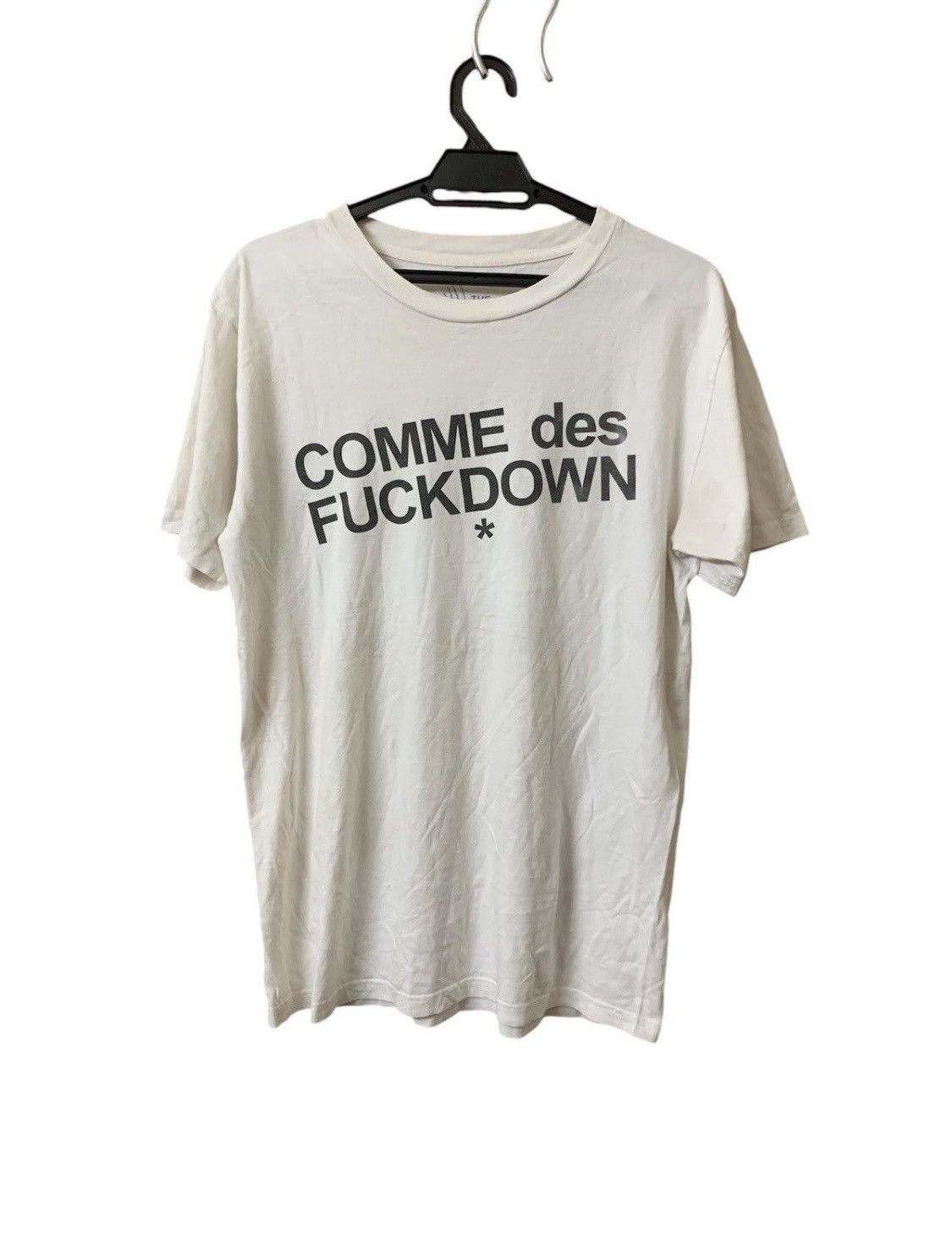 Comme Des Fuck Down Comme des fuckdown shirt white&black Size US M / EU 48-50 / 2 - 5 Thumbnail