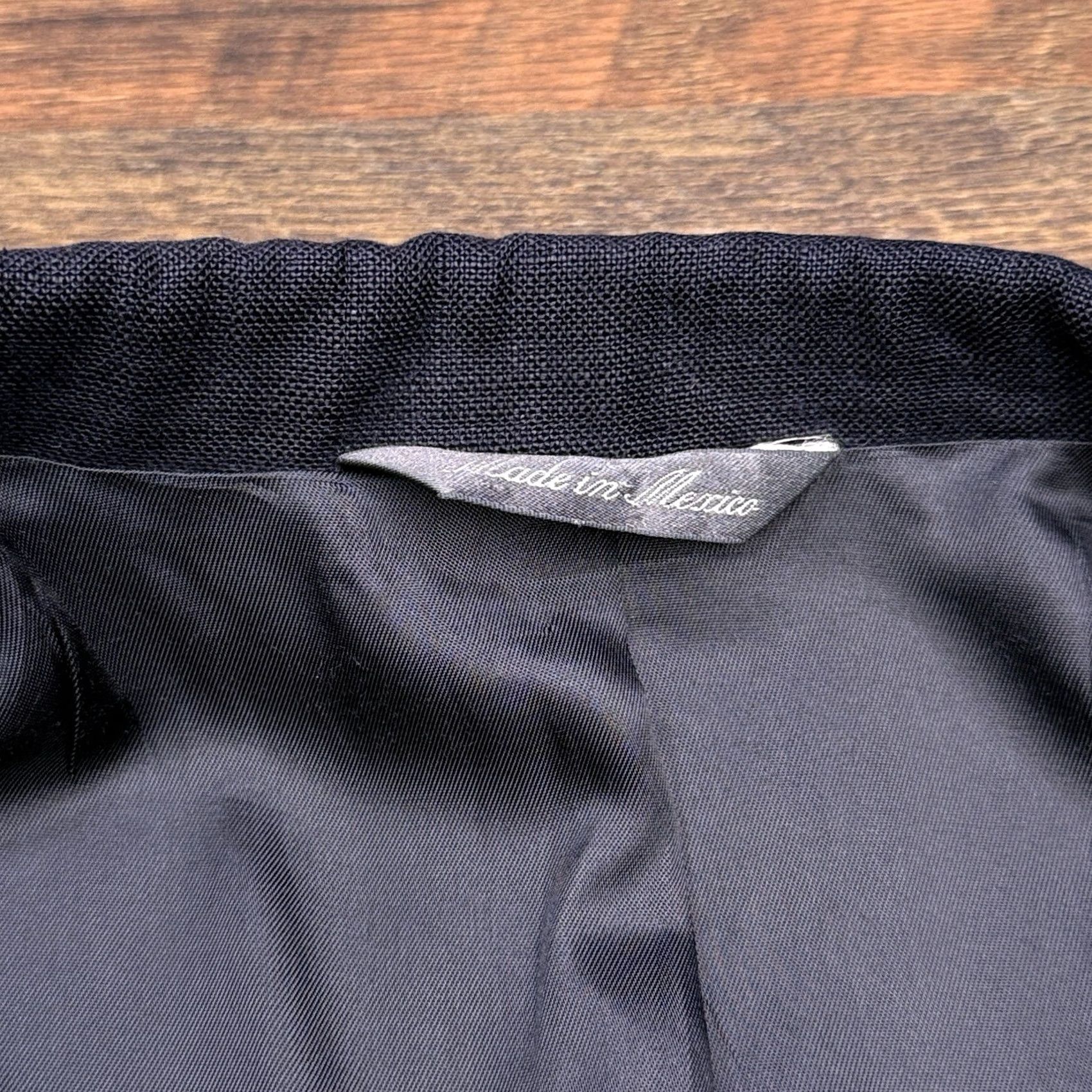 Eddie Bauer VINTAGE Eddie Bauer Linen Blazer 42R Blue Sport Coat Size 42R - 5 Thumbnail