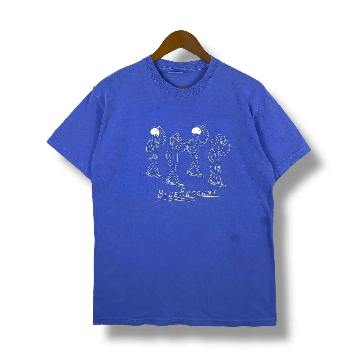 Band Tees BLUE ENCOUNT Japanese Rock Band Graphic Tee Shirt Medium Size US M / EU 48-50 / 2 - 1 Thumbnail