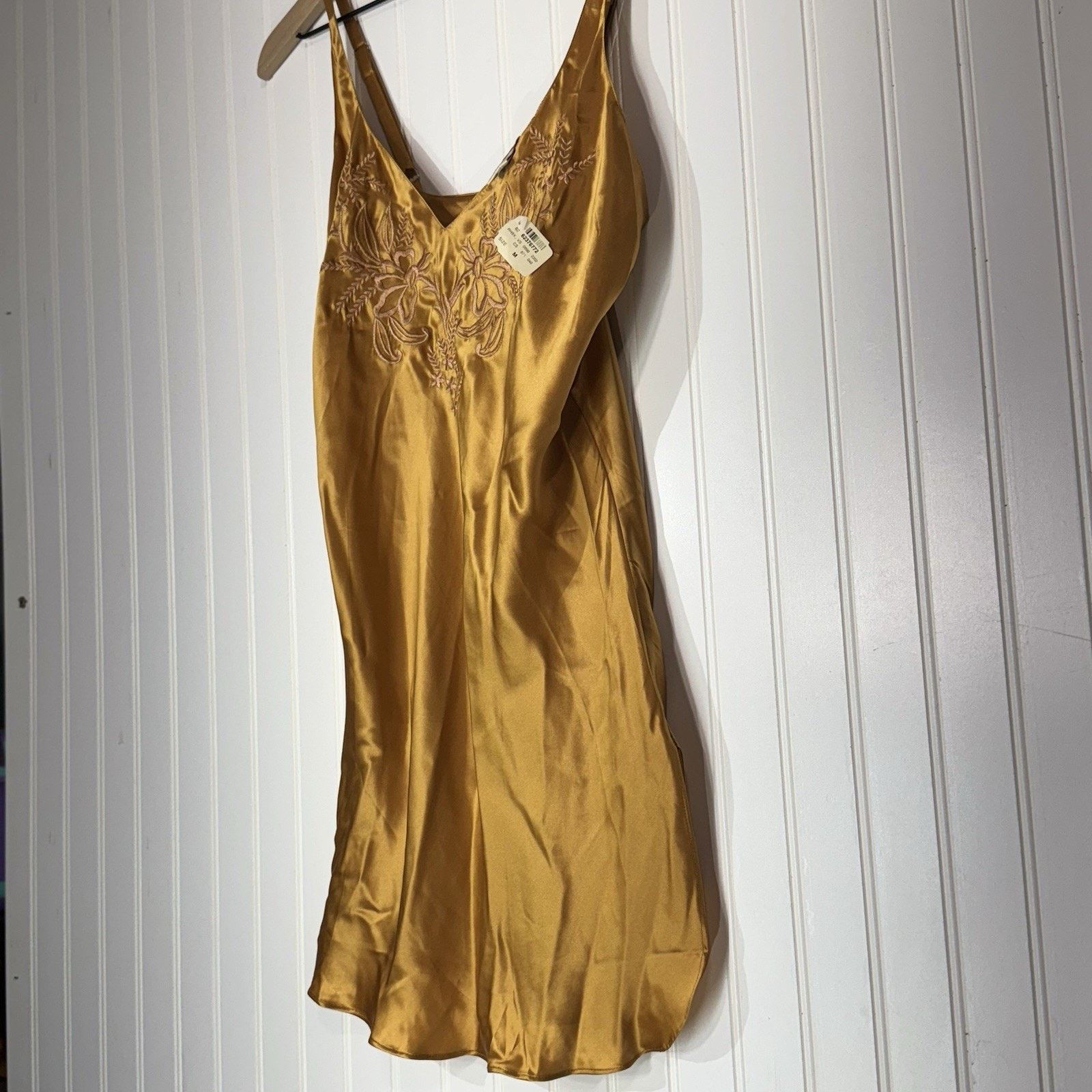 Victoria's Secret VTG NWT Victoria’s Secret Gold Label Slip Dress Embroidered Size M / US 6-8 / IT 42-44 - 11 Thumbnail