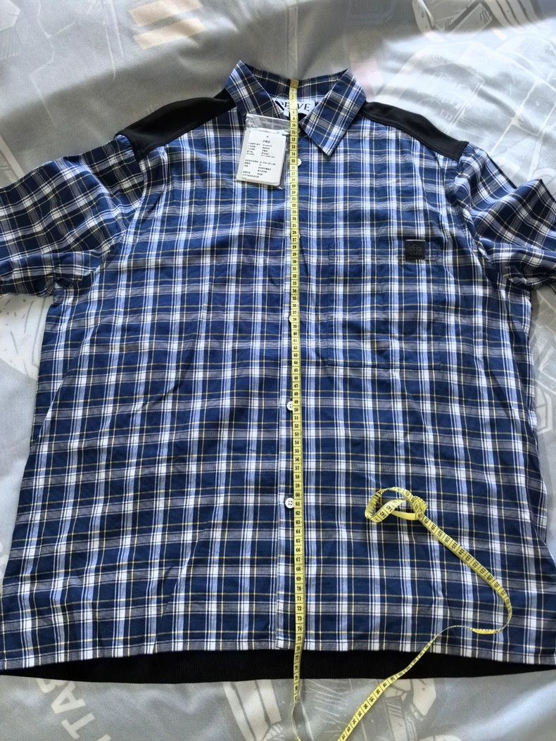 Loewe Loewe Men's long sleeve plaid shirt Size US M / EU 48-50 / 2 - 9 Thumbnail