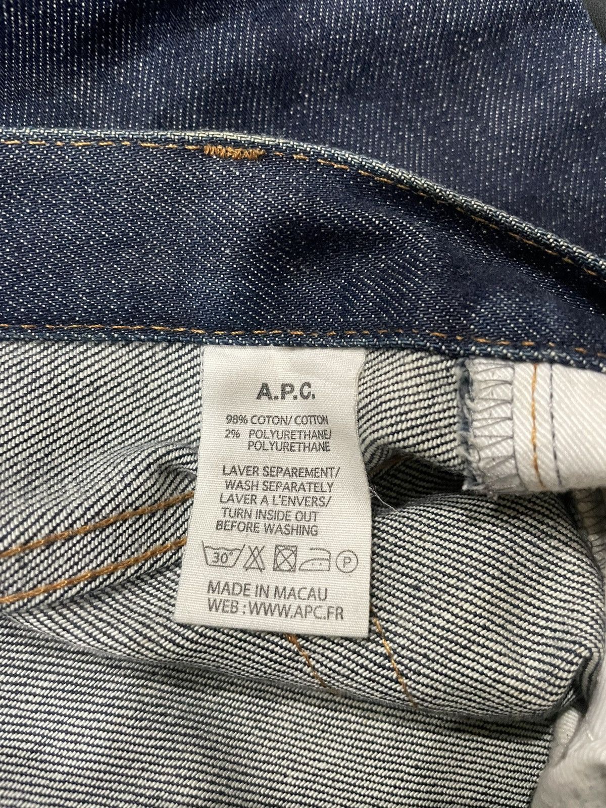 A.P.C. A.P.C Jeans Size 31" - 5 Thumbnail