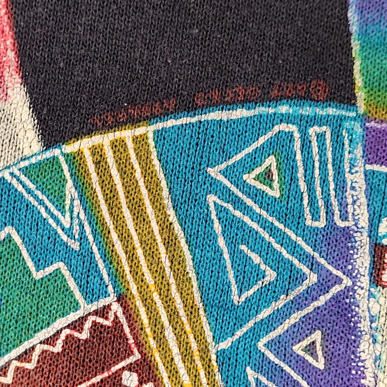 Tultex Vintage Native-American Sweatshirt Womens 2XL 26x26 Boxy Size XXL / US 16-18 / IT 52-54 - 12 Thumbnail