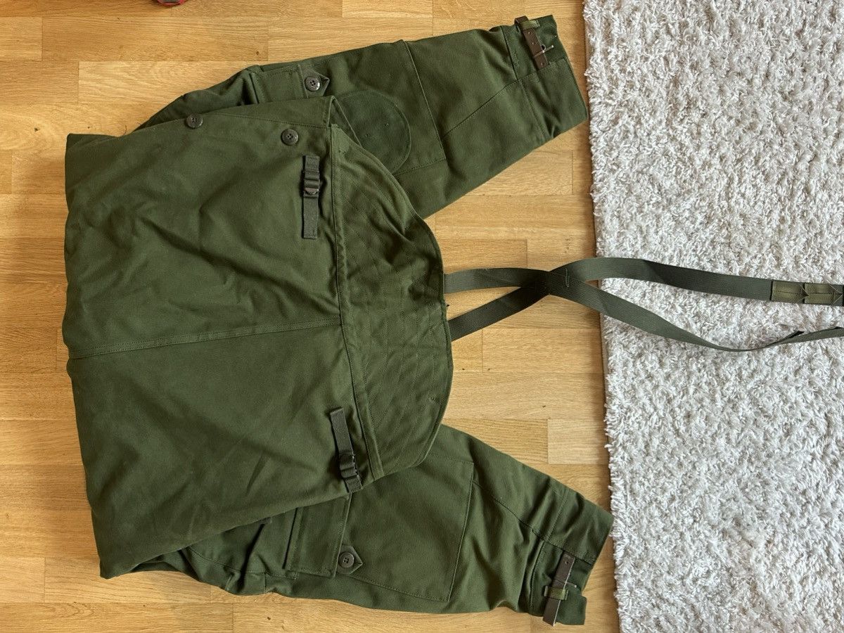 Vintage Swedish Army Motorcycle Pants 1974 Size US 34 / EU 50 - 2 Thumbnail