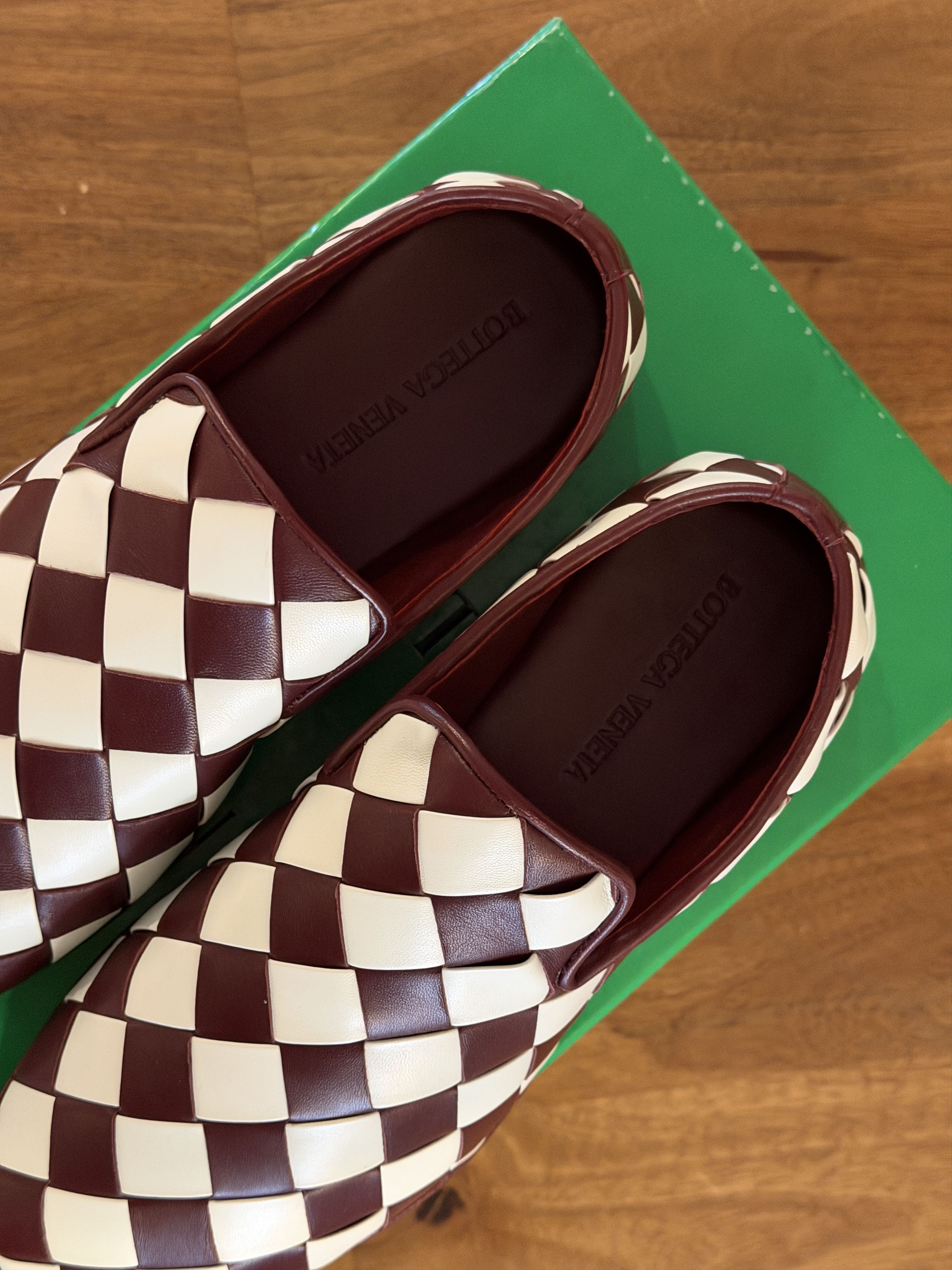 Bottega Veneta Bottega Veneta Sunday Slipper - Glacier/Barolo Size US 9 / EU 42 - 3 Thumbnail
