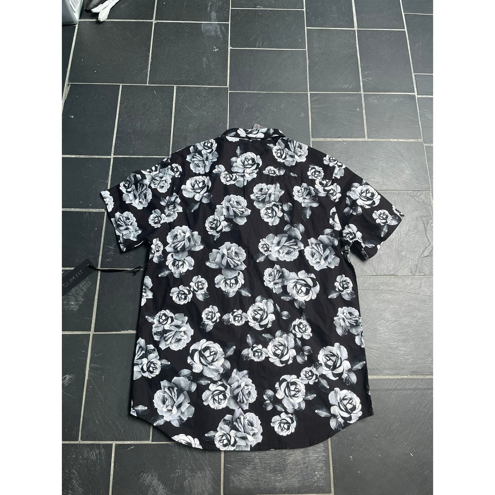 Other Rose Monogram Dress Button Up Shirt Size US M / EU 48-50 / 2 - 3 Thumbnail