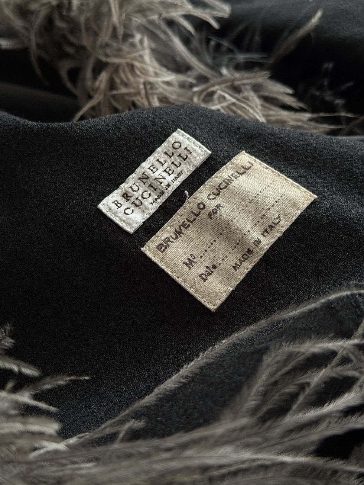 Brunello Cucinelli Brunello Cucinelli Fur Neckline Wool Coat Size M / US 6-8 / IT 42-44 - 7 Thumbnail