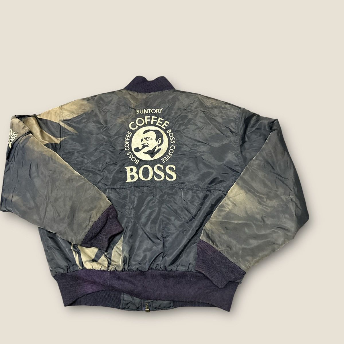 Vintage Vintage Suntory Boss bombet Jacket Size US L / EU 52-54 / 3 - 7 Thumbnail