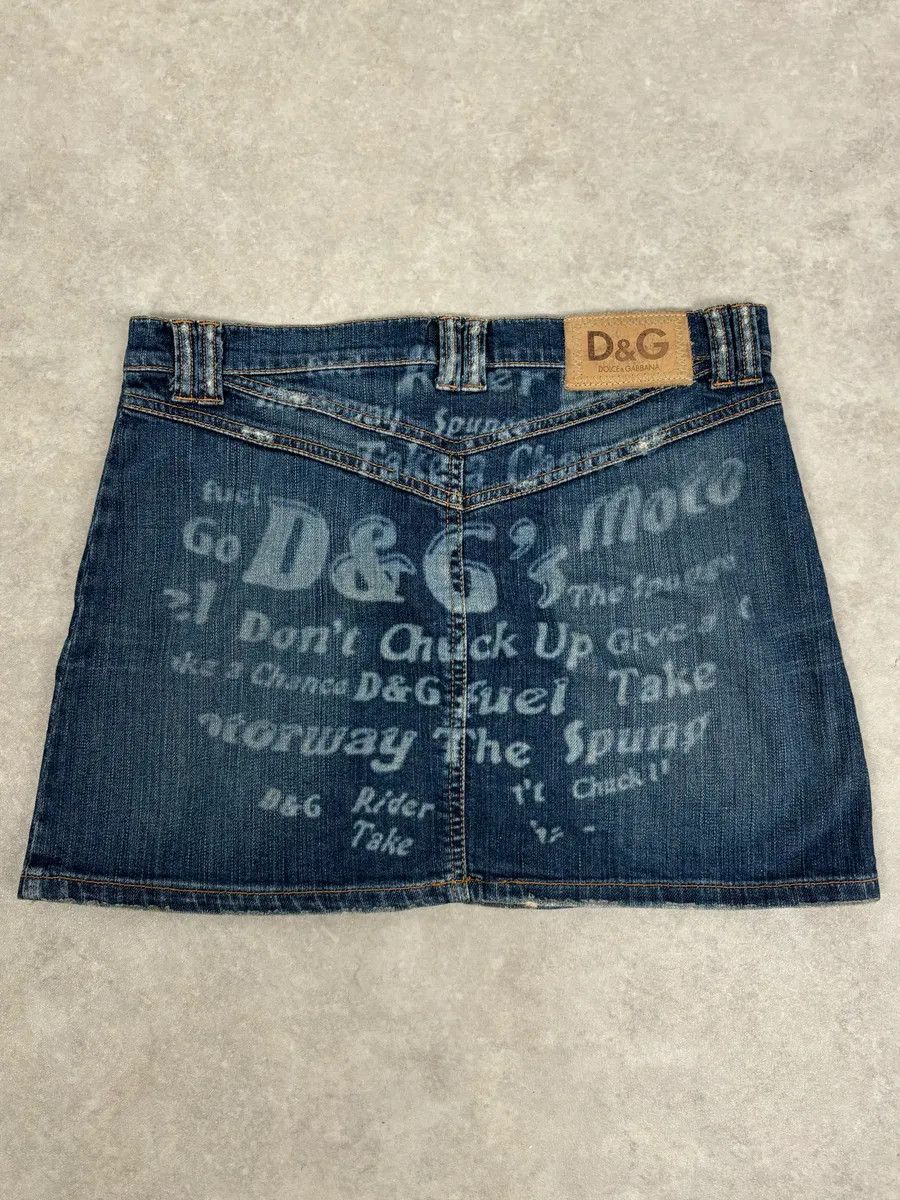 Dolce & Gabbana SS2006 Dolce & Gabbana Navy Denim Multi-Pocket Skirt Size 27" / US 4 / IT 40 - 6 Thumbnail