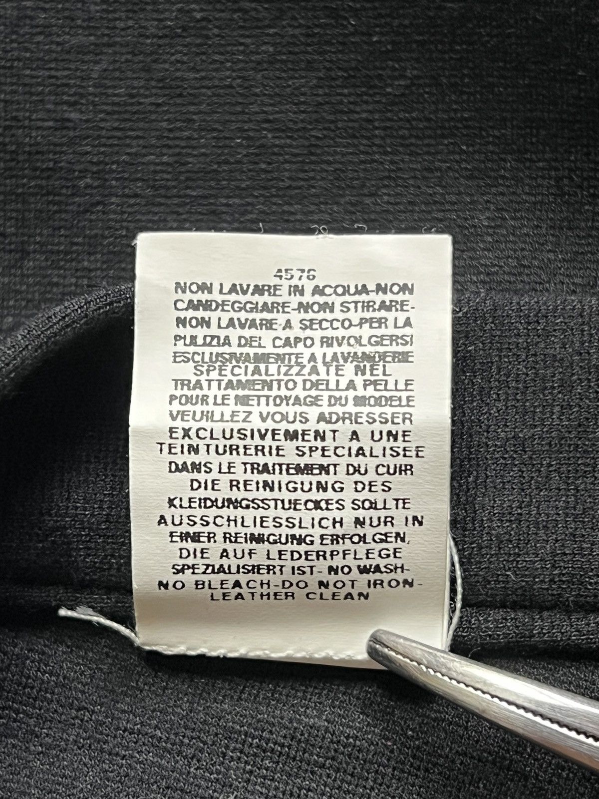 Jean Paul Gaultier × Vintage Jean Paul Gaultier - SS 2005 Couture Leather Patch - Pants Size 27" / US 4 / IT 40 - 13 Thumbnail