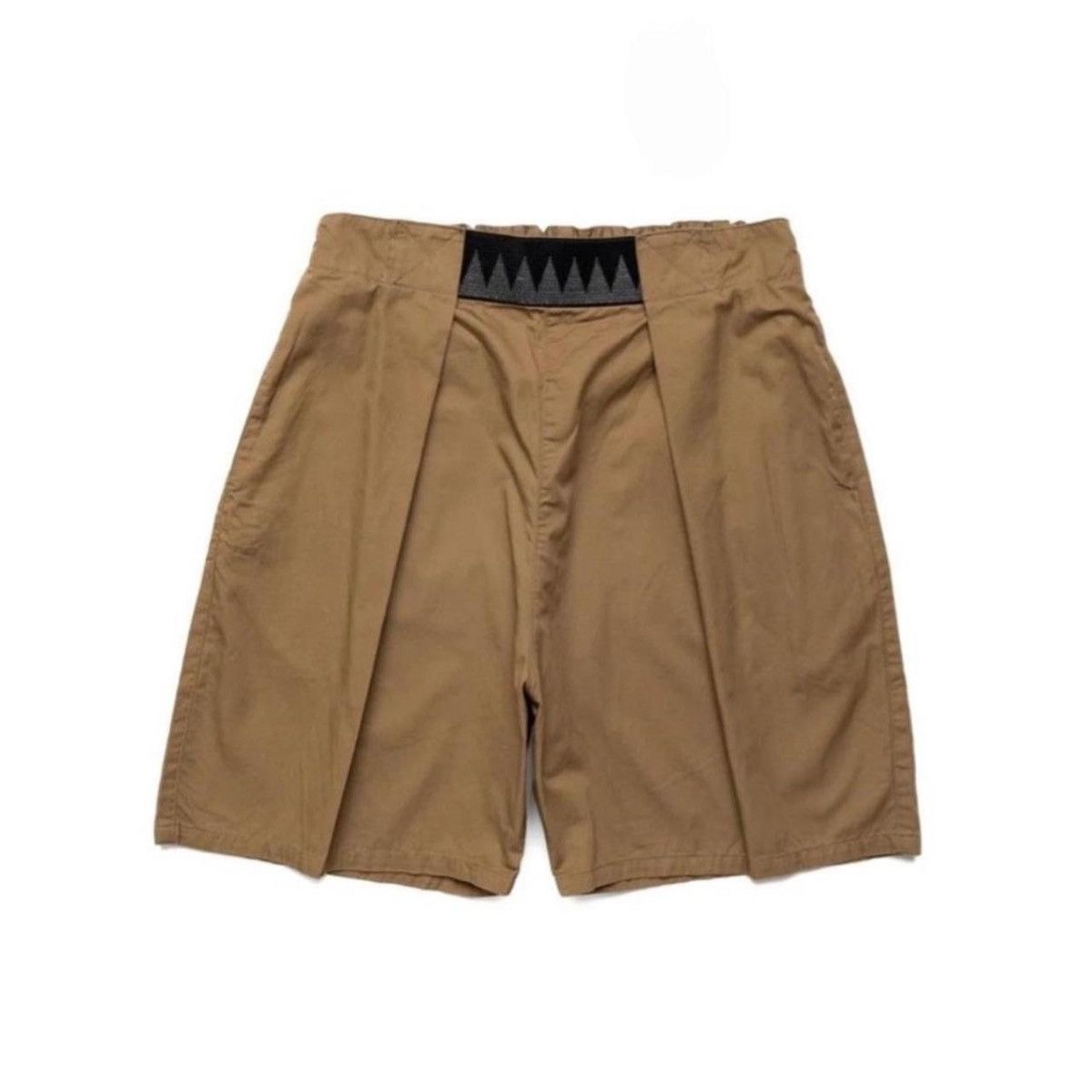 Kapital Kapital Combed Burberry Cotton Easy-Beach-Go Shorts Brown Size US 32 / EU 48 - 1 Thumbnail