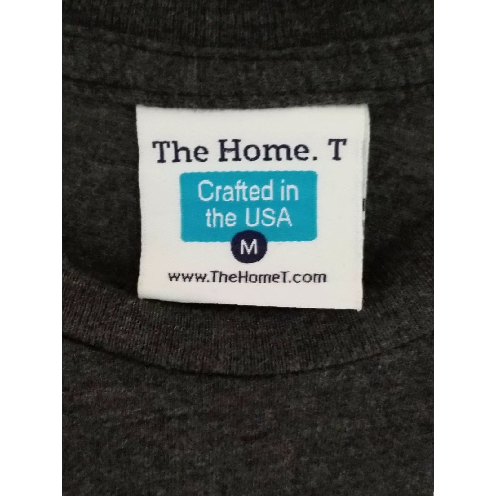 Vintage VINTAGE The Home T Florida ya'll State Shape T Shirt Mens M Gray Retro Shirt Regular Short Sleeve Crew Neck Boys or Mens Size M / US 6-8 / IT 42-44 - 3 Thumbnail
