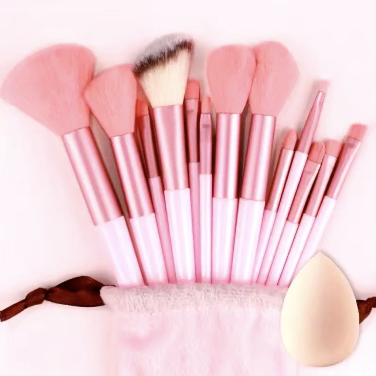 Designer BeeChip Makeup Brushes Set 13Pc Foundation Concealer Size ONE SIZE - 14 Thumbnail