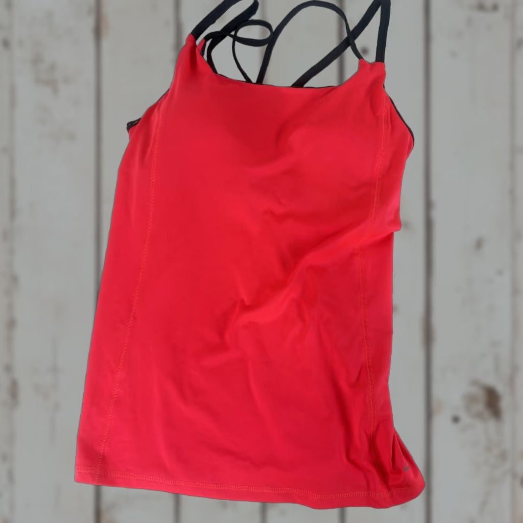 Champion Champion Duo Dry Pink/Gray Longer Tankini Swim Top Women XL Size Size XL / US 12-14 / IT 48-50 - 1 Thumbnail