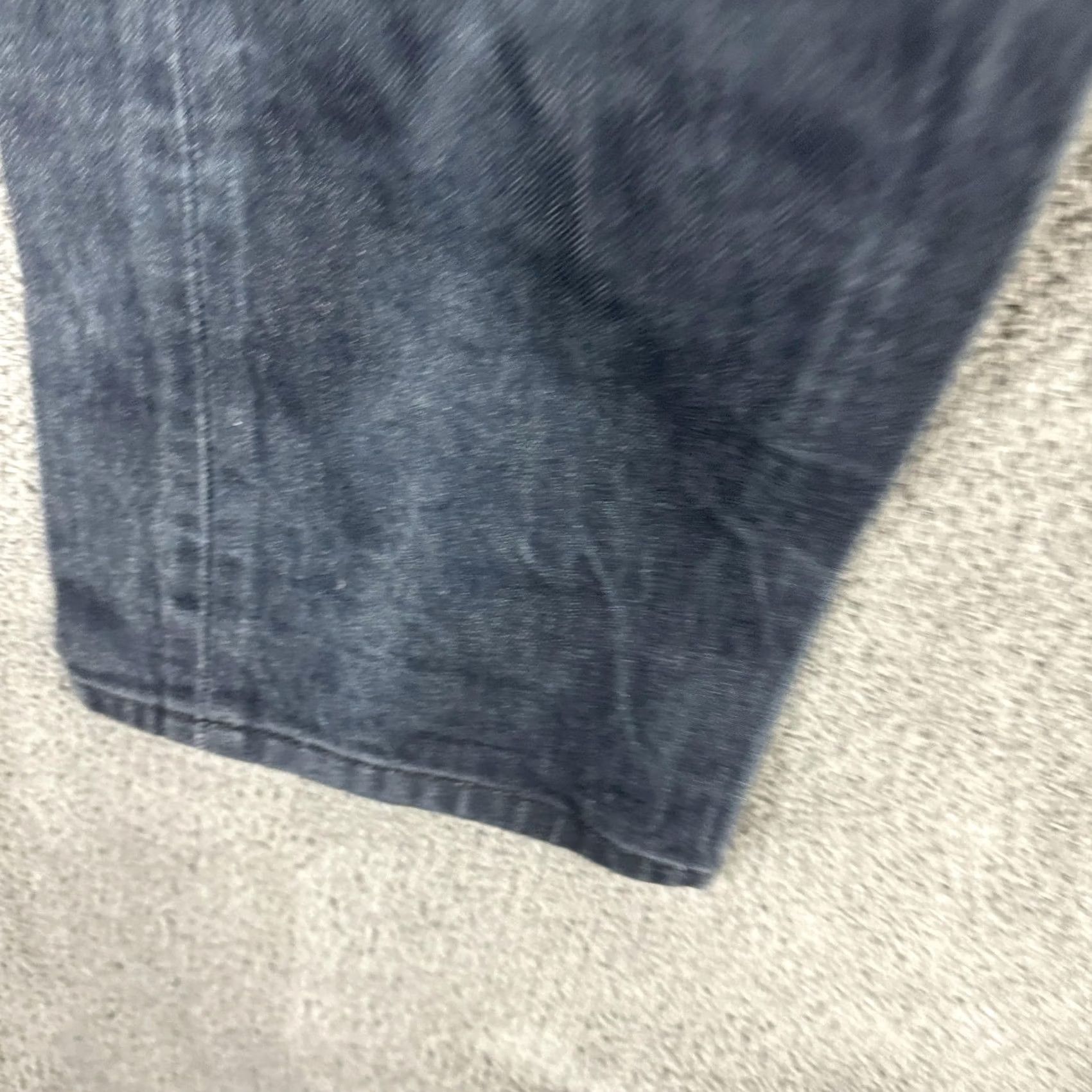 Levi's Levi's 501 Jeans Mens 38x30 Gray Denim Button Fly Straight Leg Mid Rise Size US 38 / EU 54 - 5 Thumbnail
