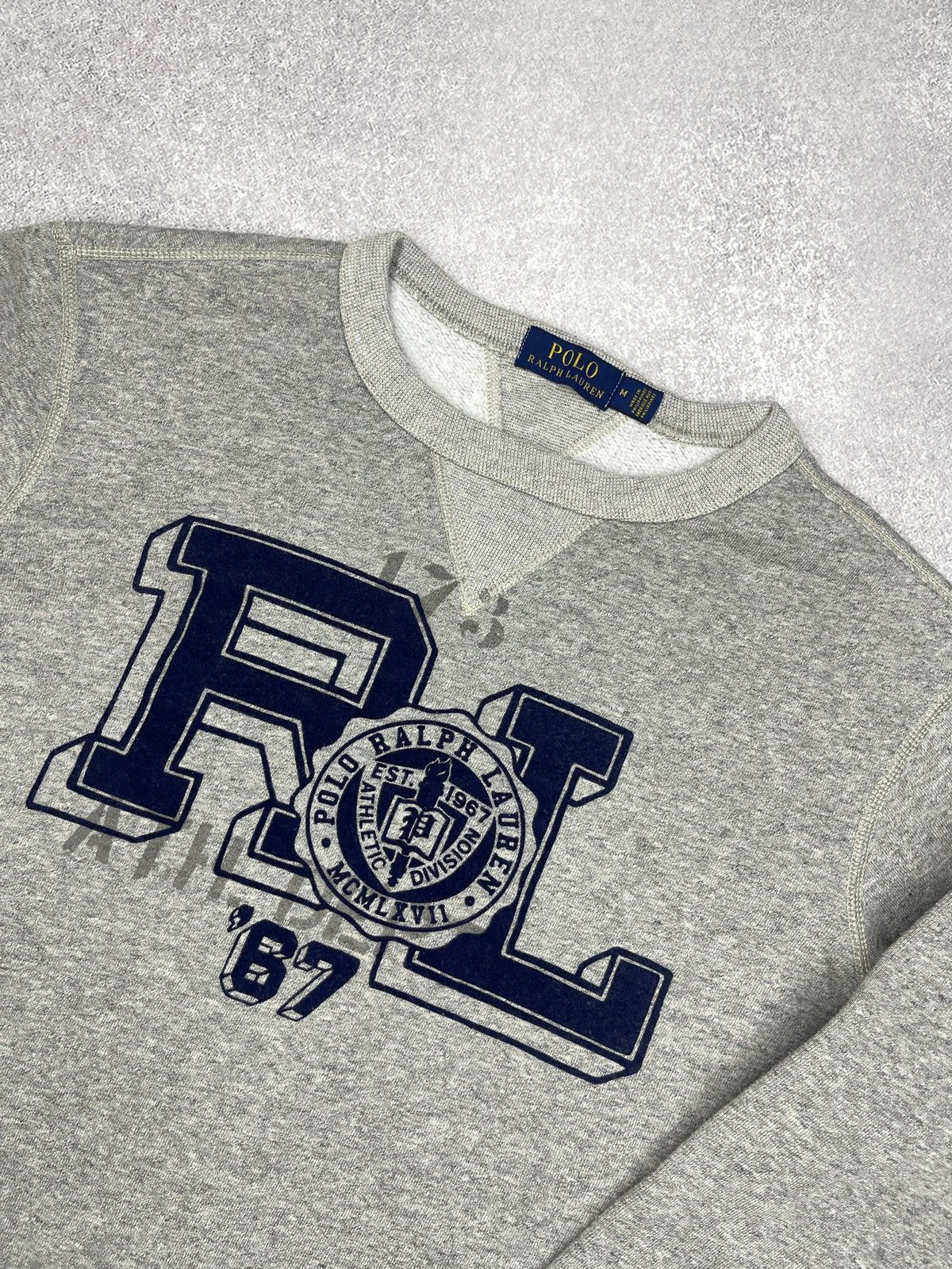 Polo Ralph Lauren Polo Ralph Lauren 67 College Varsity Sweatshirt Big Logo Size US M / EU 48-50 / 2 - 4 Thumbnail