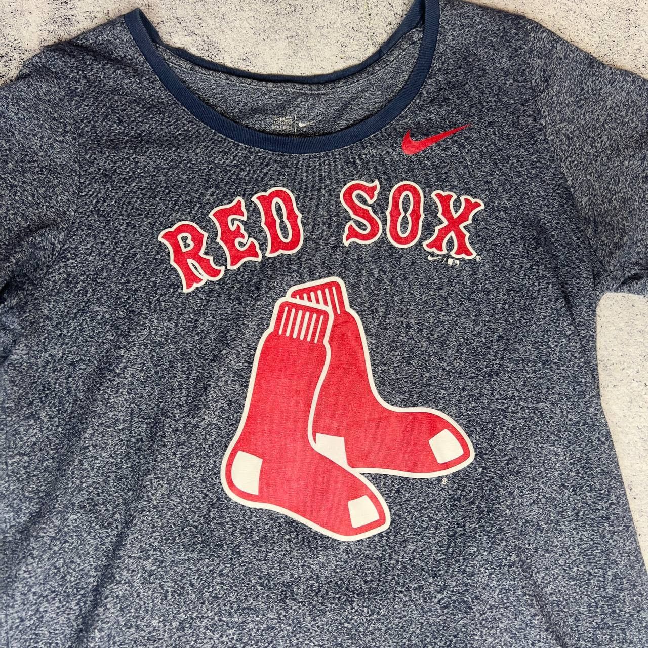 Nike Nike Red Sox Tee Men's Size M Blue Short Sleeve` Size US M / EU 48-50 / 2 - 2 Thumbnail
