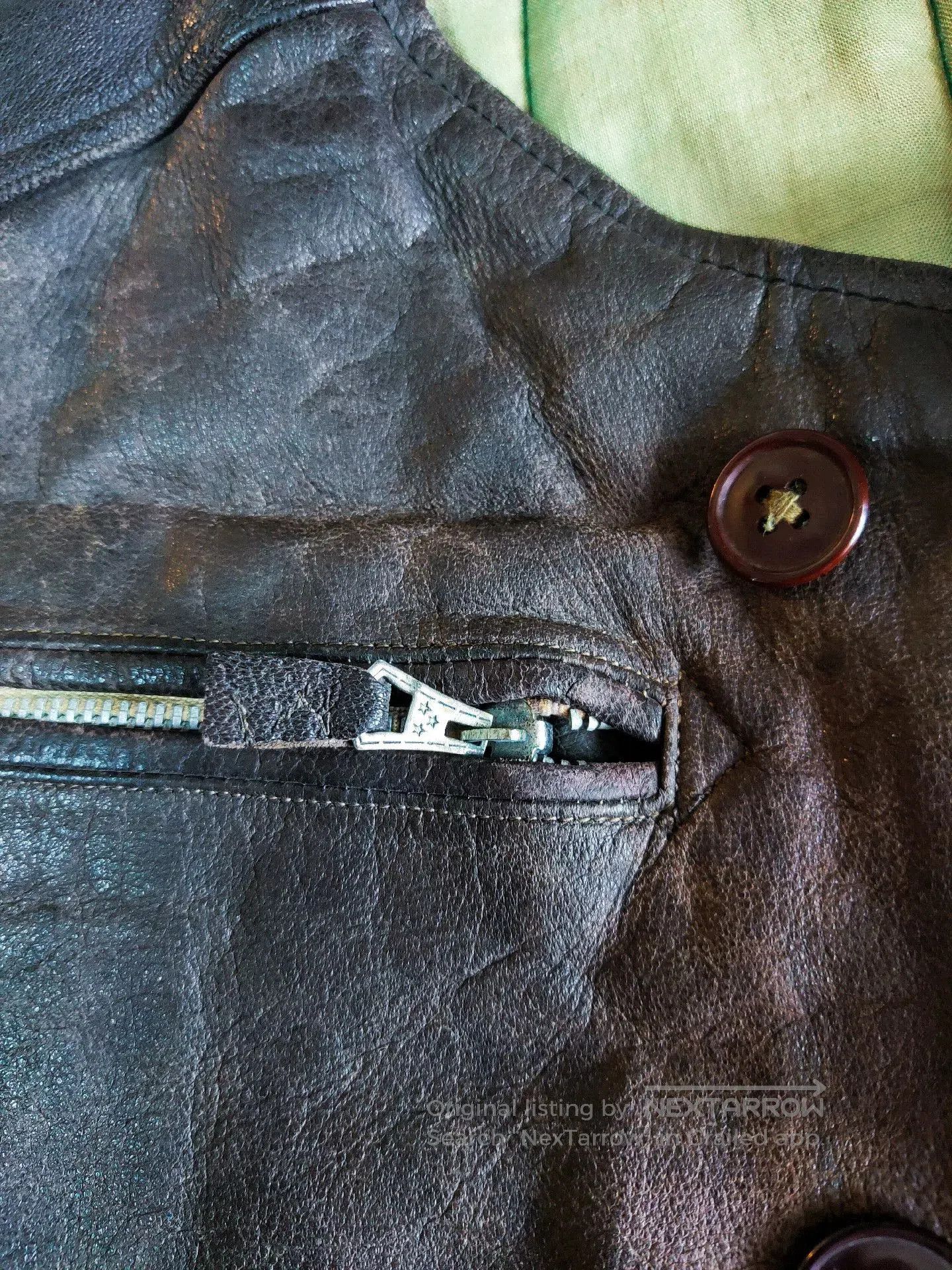 Vintage Vintage Leather Vest. Size US M / EU 48-50 / 2 - 6 Thumbnail