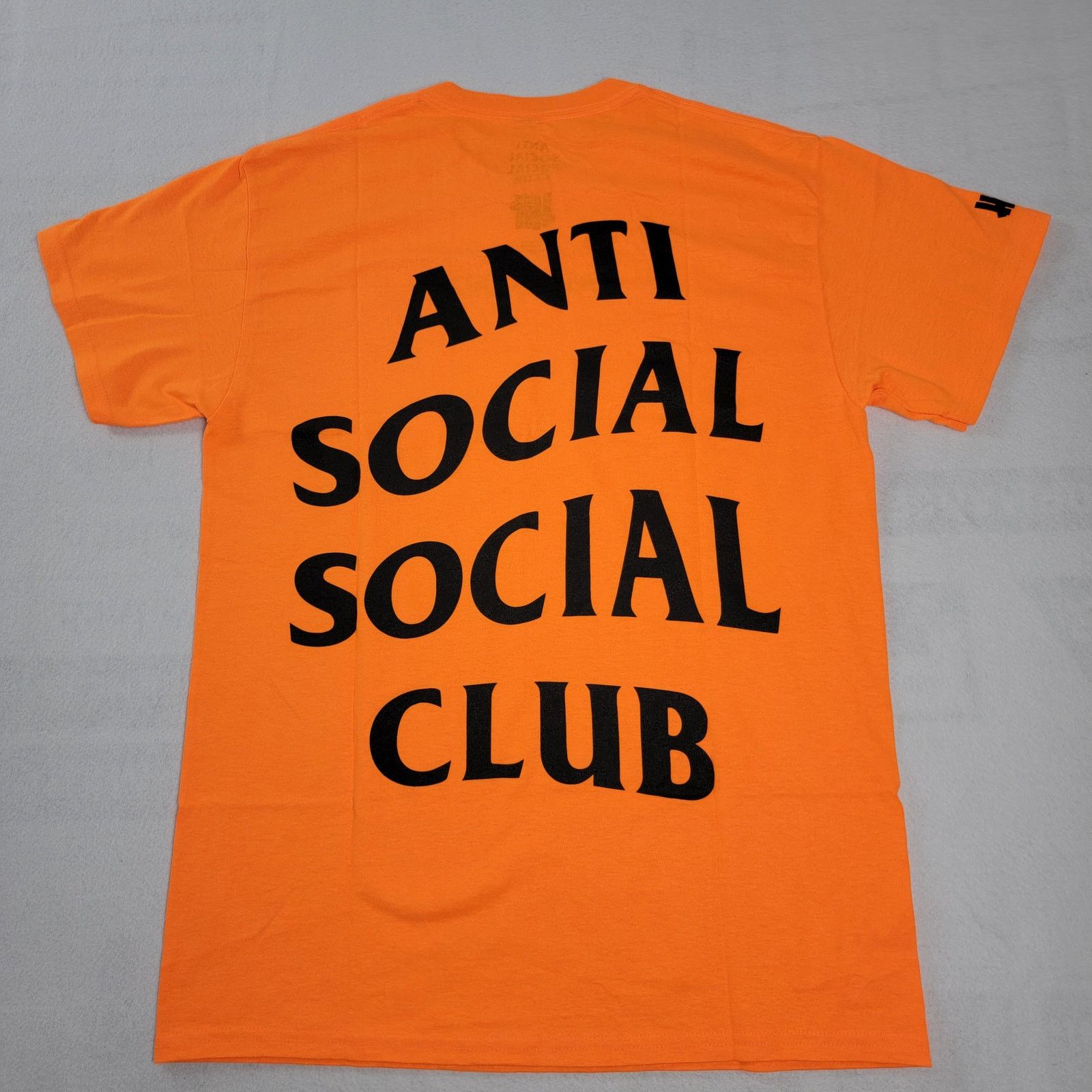 Anti Social Social Club Anti Social Social Club ASSC 'Paranoid' Orange Tee - Size M Size US M / EU 48-50 / 2 - 2 Thumbnail