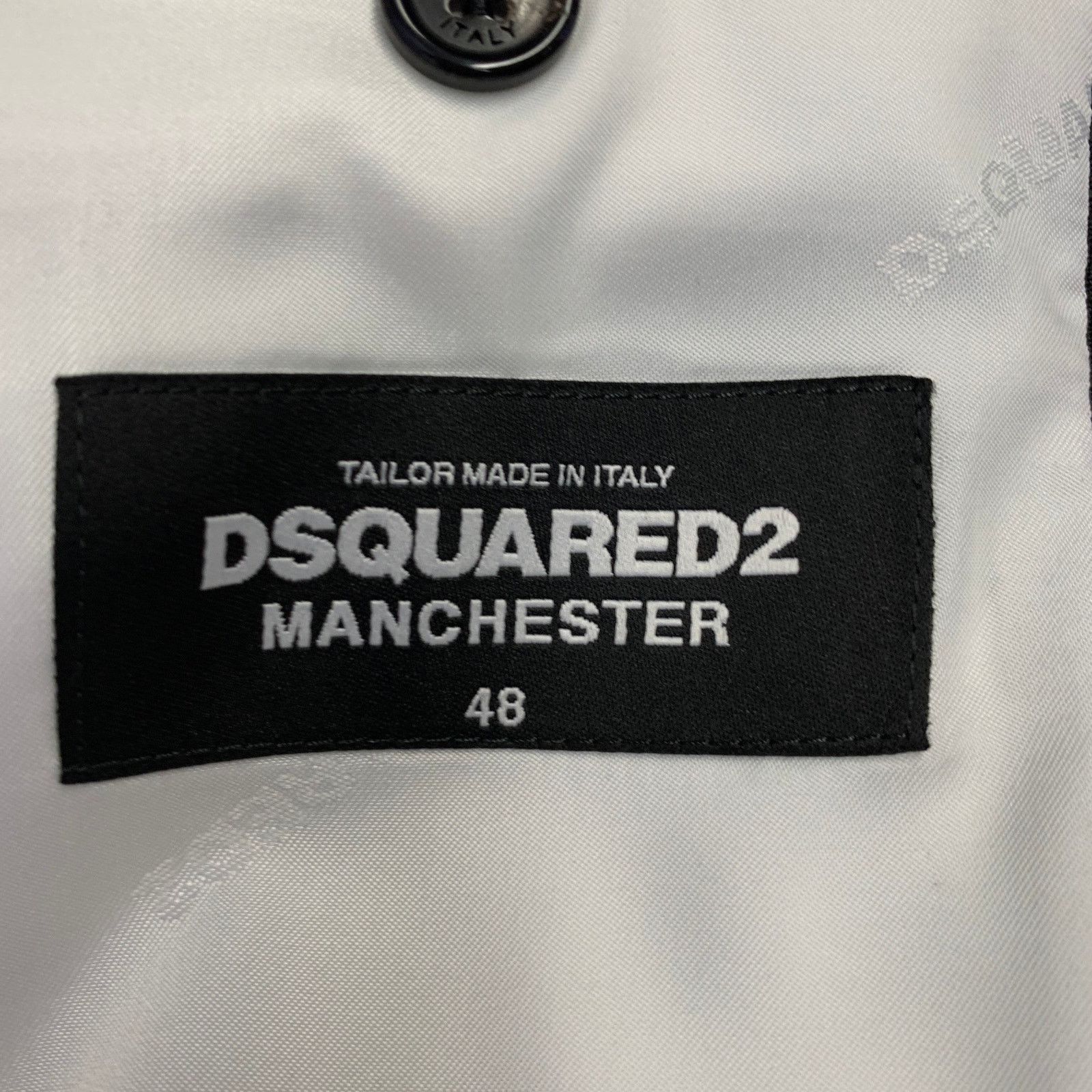 Dsquared2 Size 38 Charcoal Wool Blend Notch Lapel Sport Coat Size 38R - 5 Thumbnail