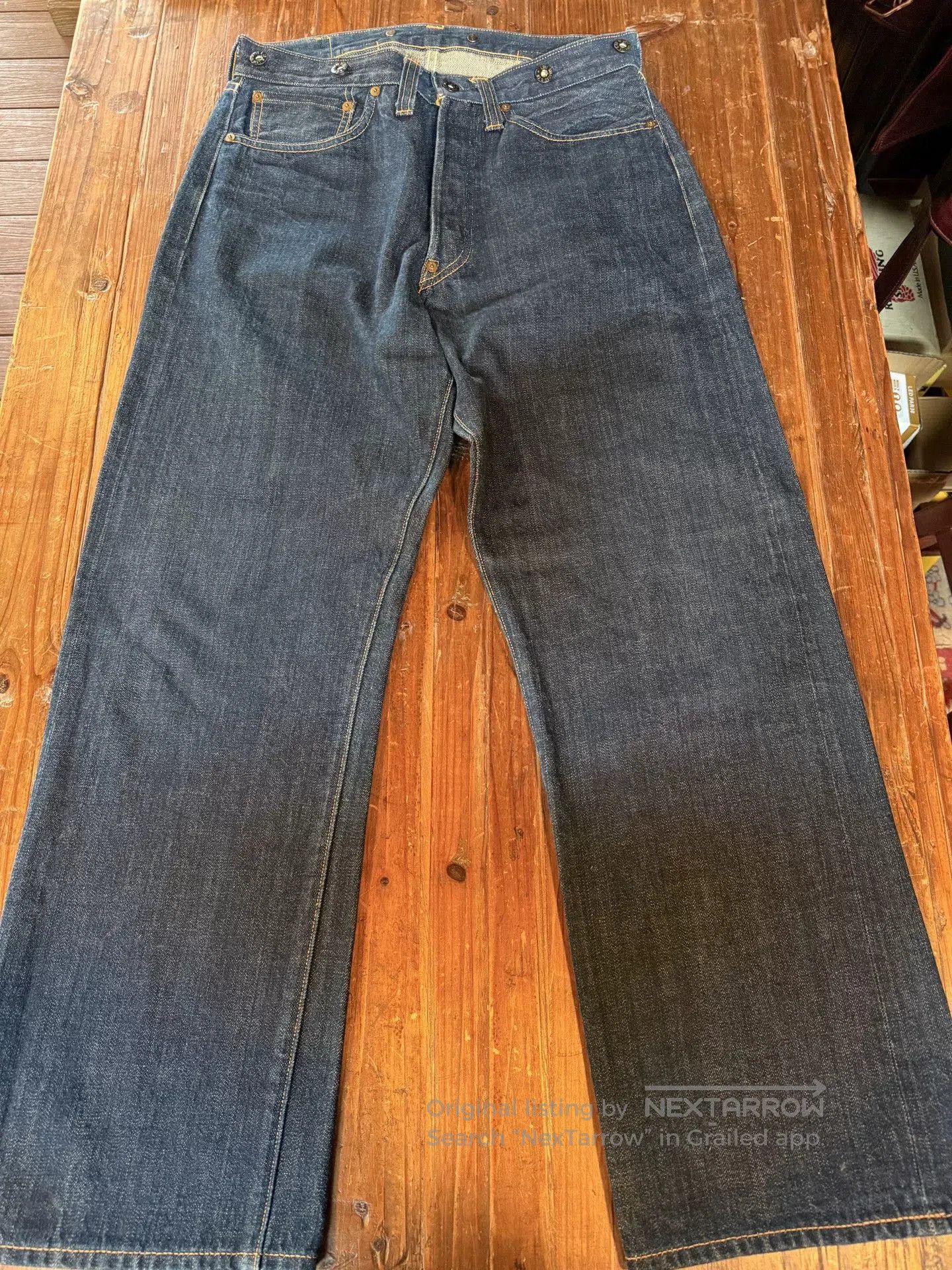 LVC LVC 201 555 Factory Copper Button Selvedge. Size US 32 / EU 48 - 1 Thumbnail