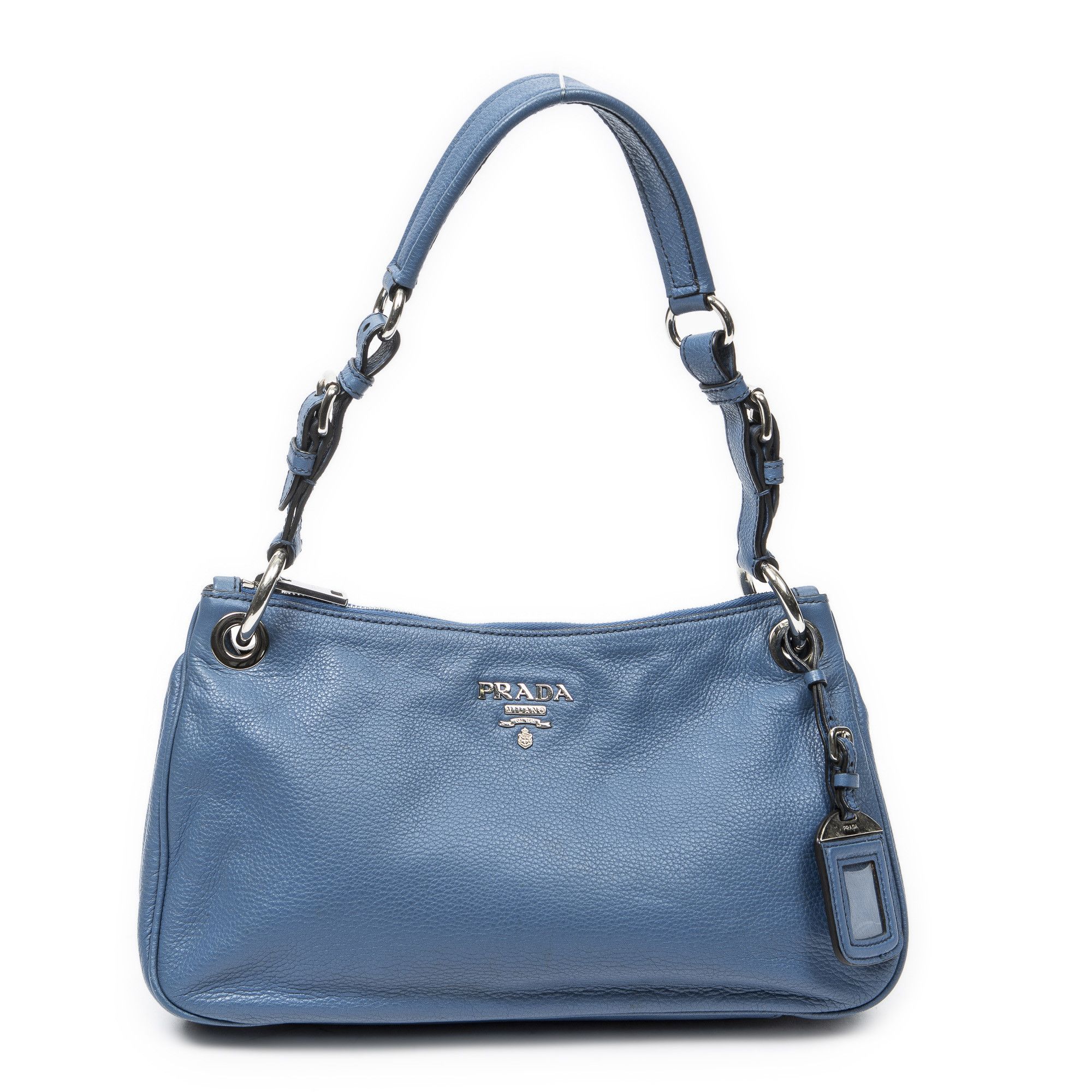 Prada Buckle Zip Hobo Size ONE SIZE - 1 Thumbnail
